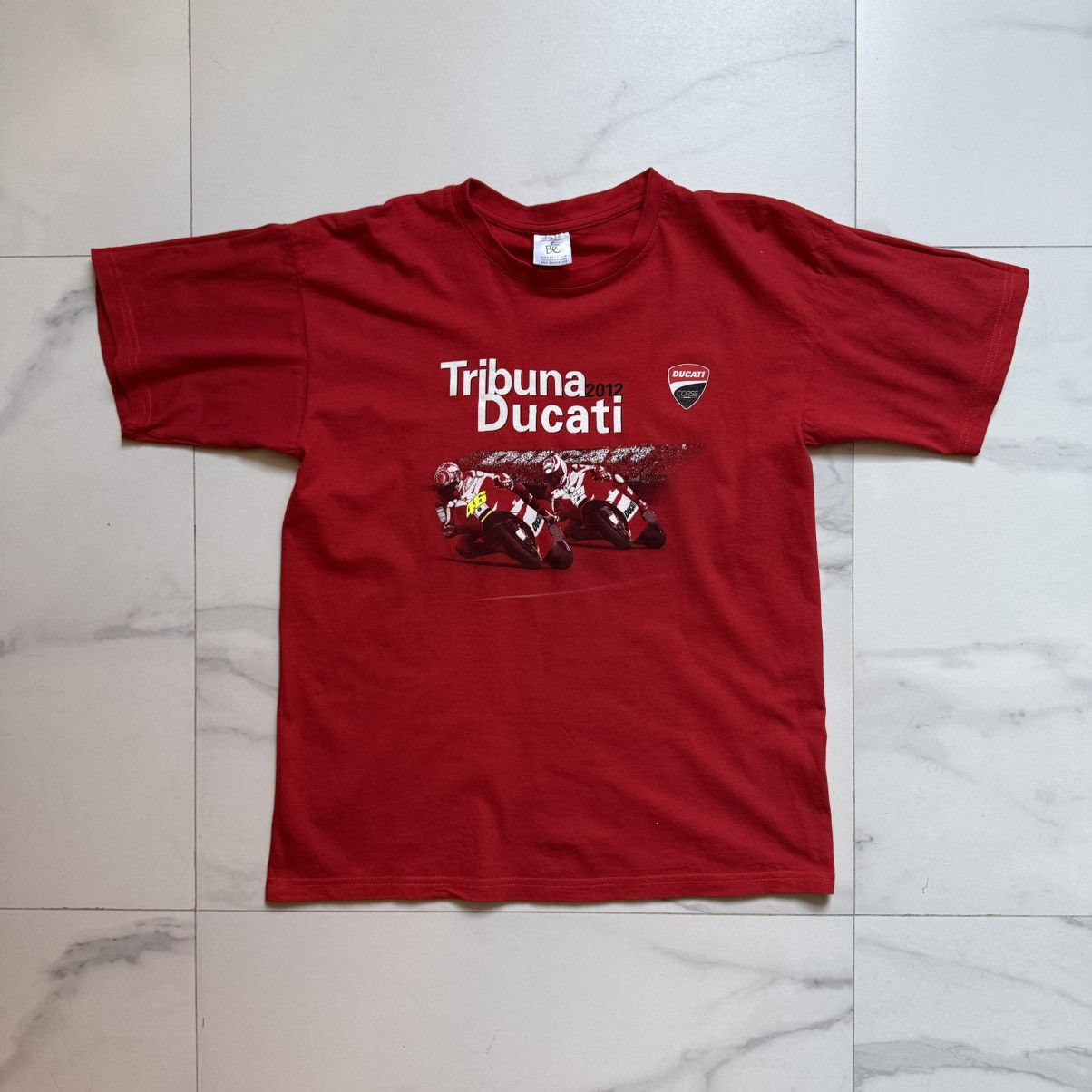 Ducati Vintage Tribuna Ducati 2012 T-Shirt Size US M / EU 48-50 / 2 - 2 Thumbnail