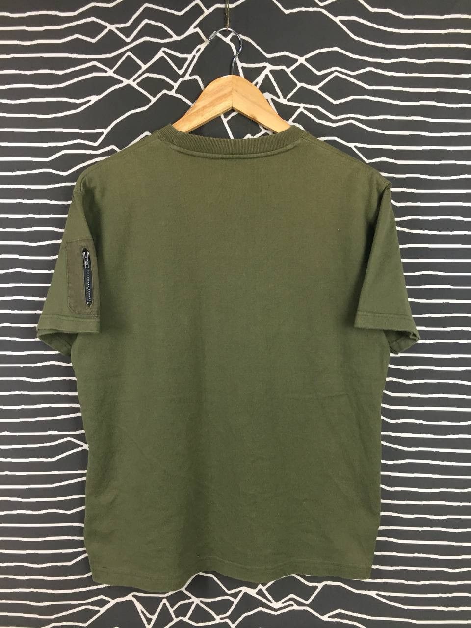 Vintage Avera Hibi Co. Ltd Army Green Casual Pocket Tee Size US M / EU 48-50 / 2 - 5 Thumbnail