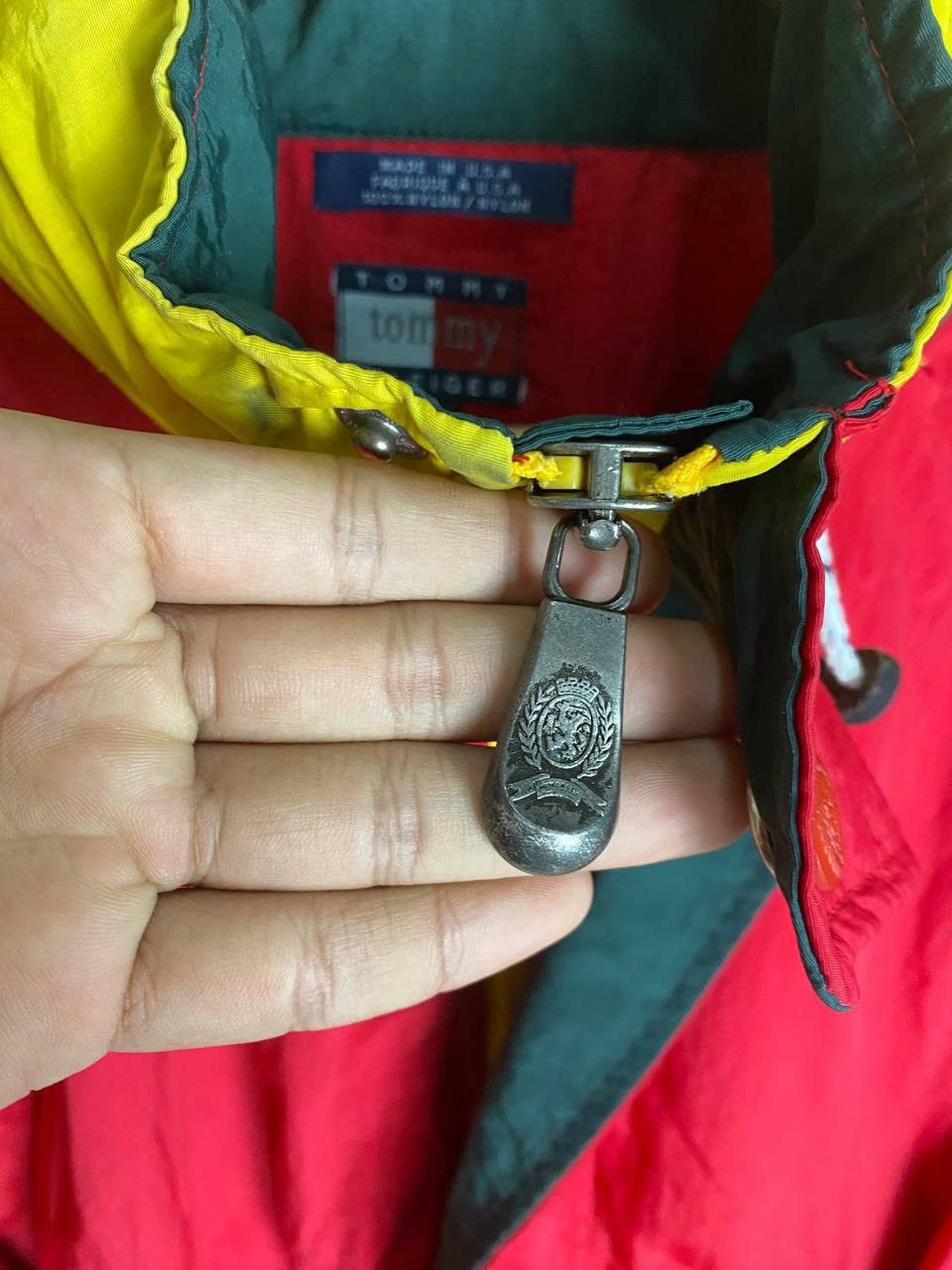 Mega Yacht × Tommy Hilfiger Tommy HilfigerYacht Spell Out Hooded Jacket (Pit 26.5) Size US L / EU 52-54 / 3 - 7 Thumbnail