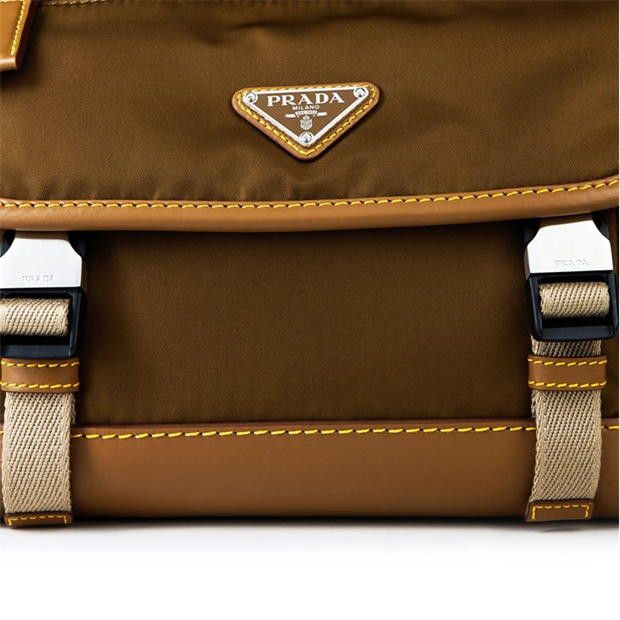 Prada PRADA Re-Nylon And Leather Shoulder Bag Size ONE SIZE - 4 Thumbnail