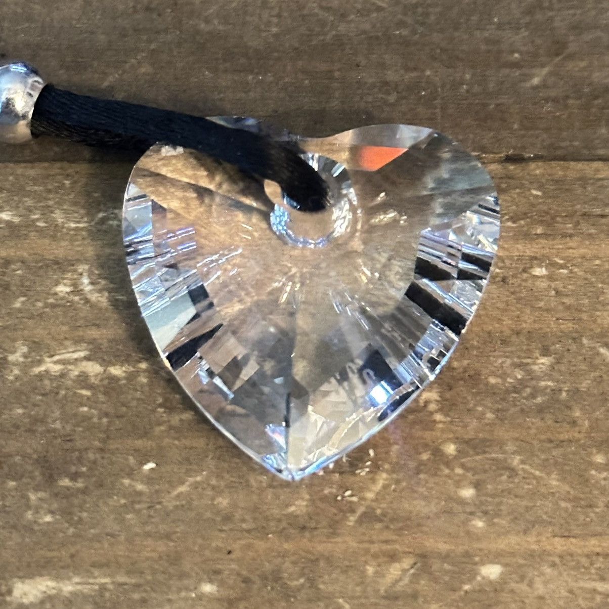 Swarovski Swarovski crystal heart pendant cord necklace Size ONE SIZE - 3 Thumbnail