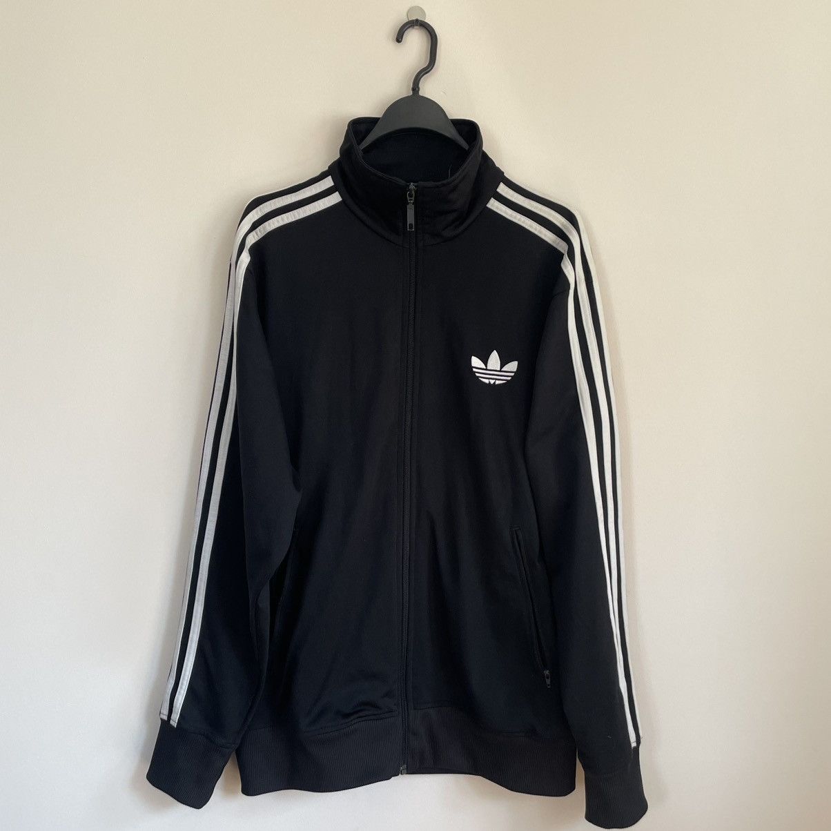 Adidas Adidas Original Vintage Black Y2K Zip Size US L / EU 52-54 / 3 - 1 Thumbnail