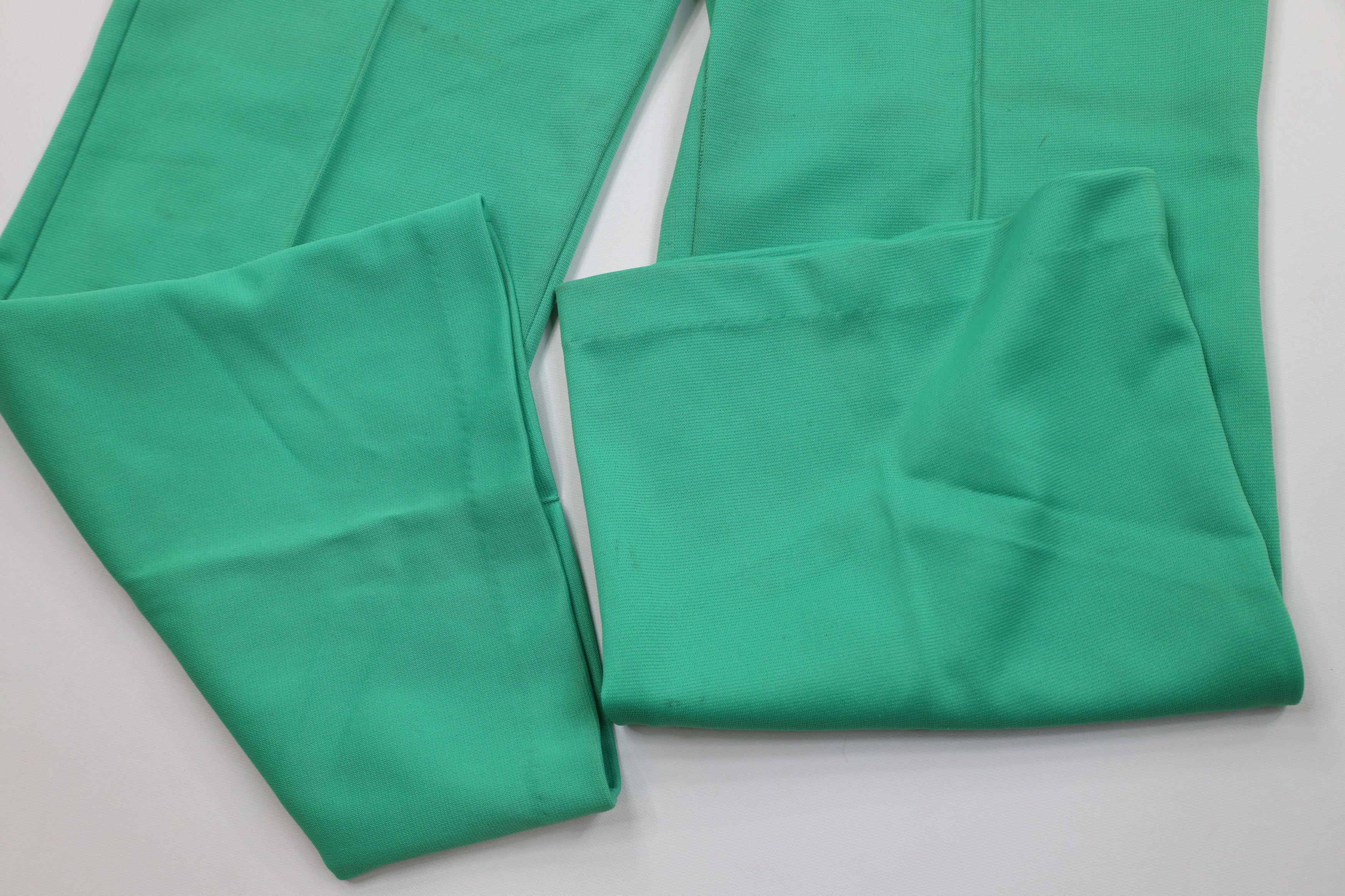 Vintage Vintage 70s Streetwear Wide Leg Bell Bottoms Pants Green Size 32" / US 10 / IT 46 - 9 Thumbnail