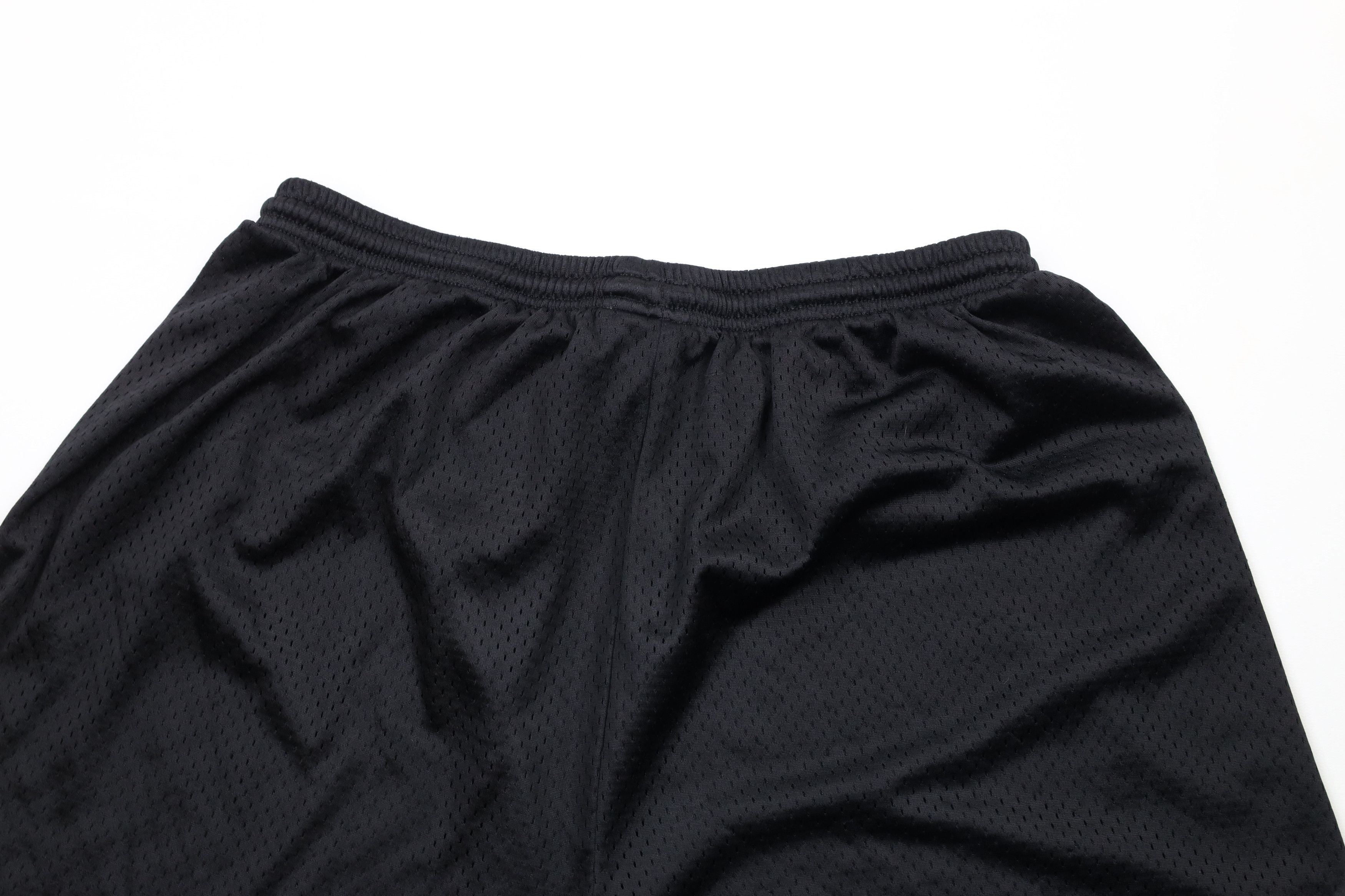 Nike × Vintage Vintage Nike Scott Mini Swoosh Above Knee Mesh Shorts Black Size US 34 / EU 50 - 10 Thumbnail