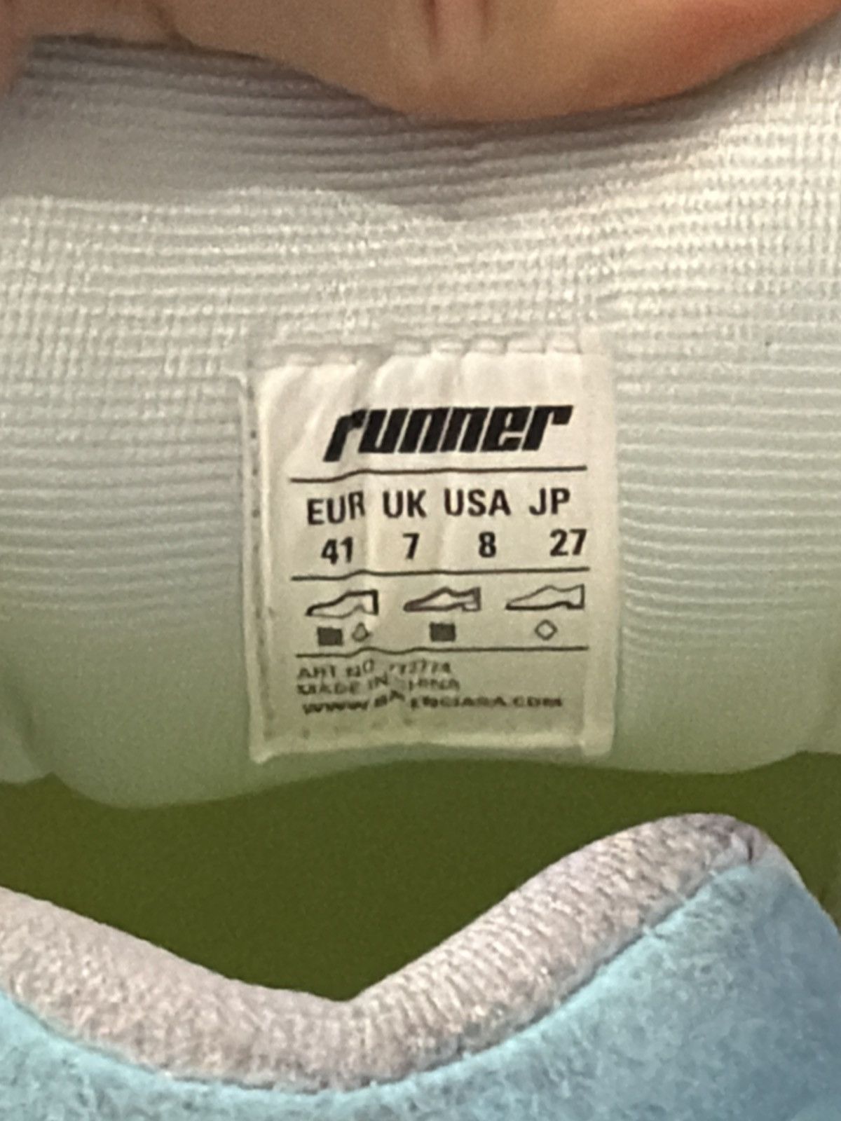 Balenciaga Size 41EU/8US - Balenciaga Runner Marathon Unreleased NEW Size US 8 / EU 41 - 11 Thumbnail