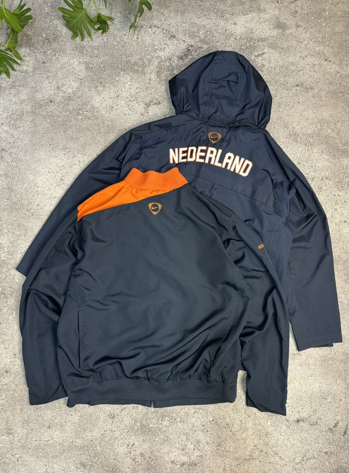 Adidas × Vintage Vintage 3v1 Nike Netherland Track nylon Suit Size XL Size 42R - 12 Thumbnail