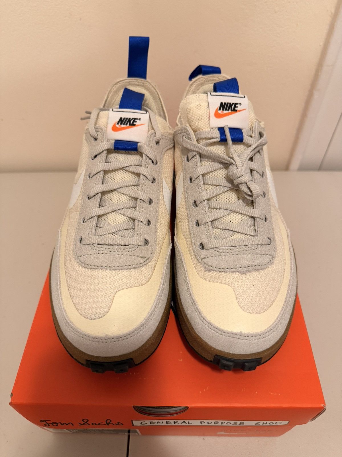 Nike × Tom Sachs NikeCraft General Purpose Shoe Tom Sachs Light Cream sz 8.5 Size US 8.5 / EU 41-42 - 3 Thumbnail