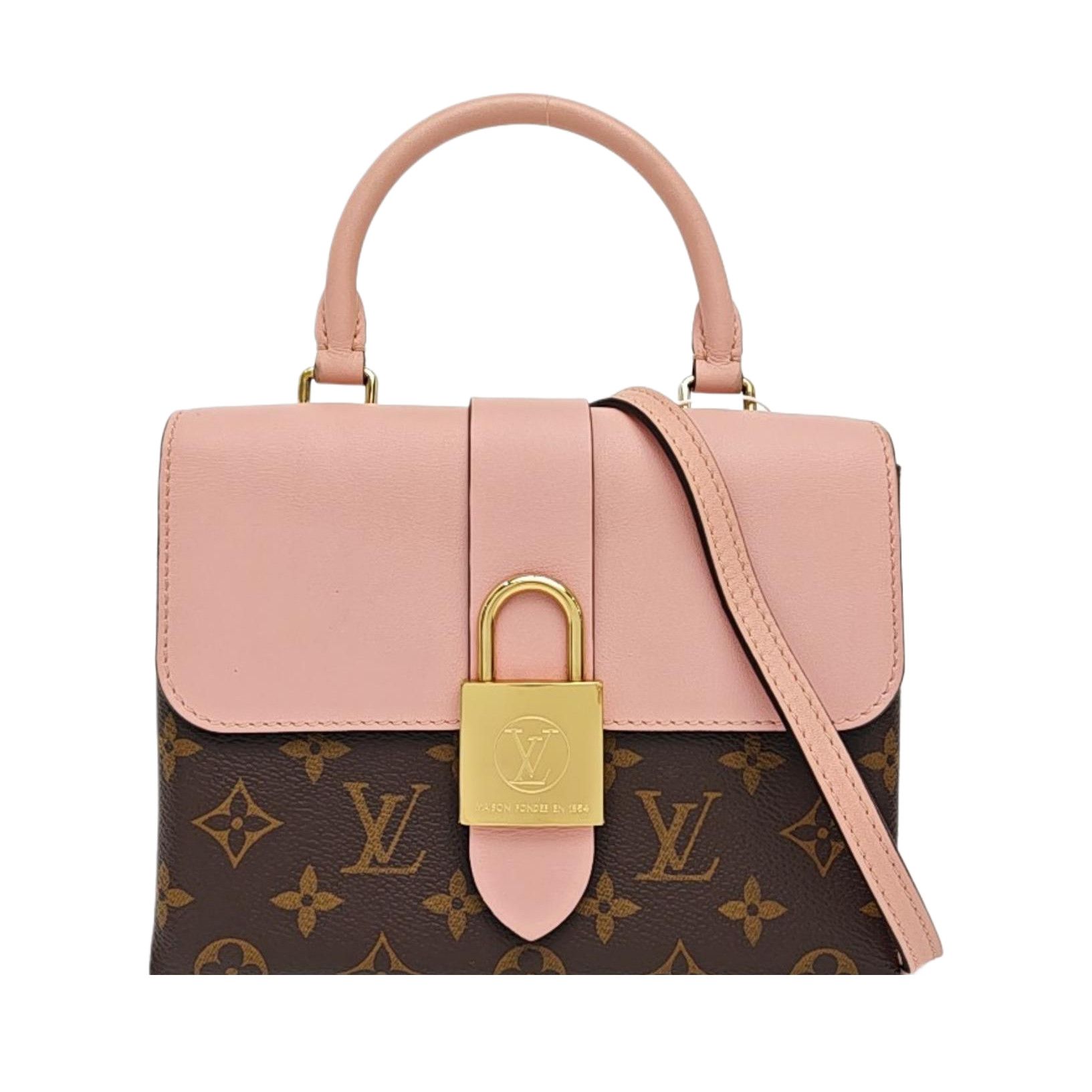 Louis Vuitton Louis Vuitton Locky BB Pink Monogram Canvas Handle Bag Size ONE SIZE - 1 Thumbnail