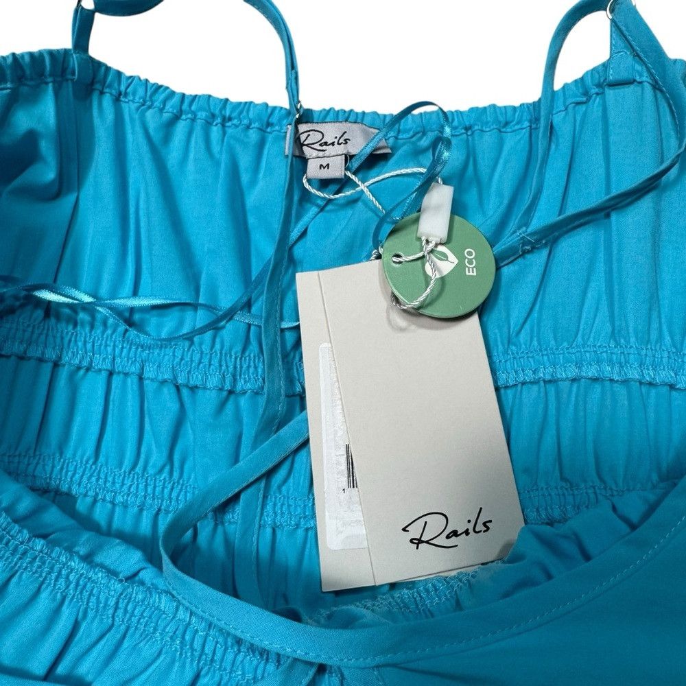 Rails NWT New $228 Rails Carmen Blue Surf Dress Size M Size M / US 6-8 / IT 42-44 - 8 Thumbnail