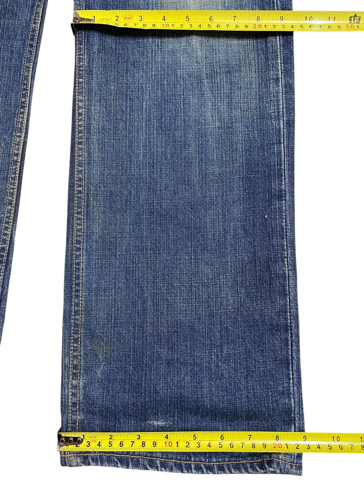 Japanese Brand Vintage Project SRS Rhinestone Avant Garde Style Jeans Size US 34 / EU 50 - 21 Thumbnail