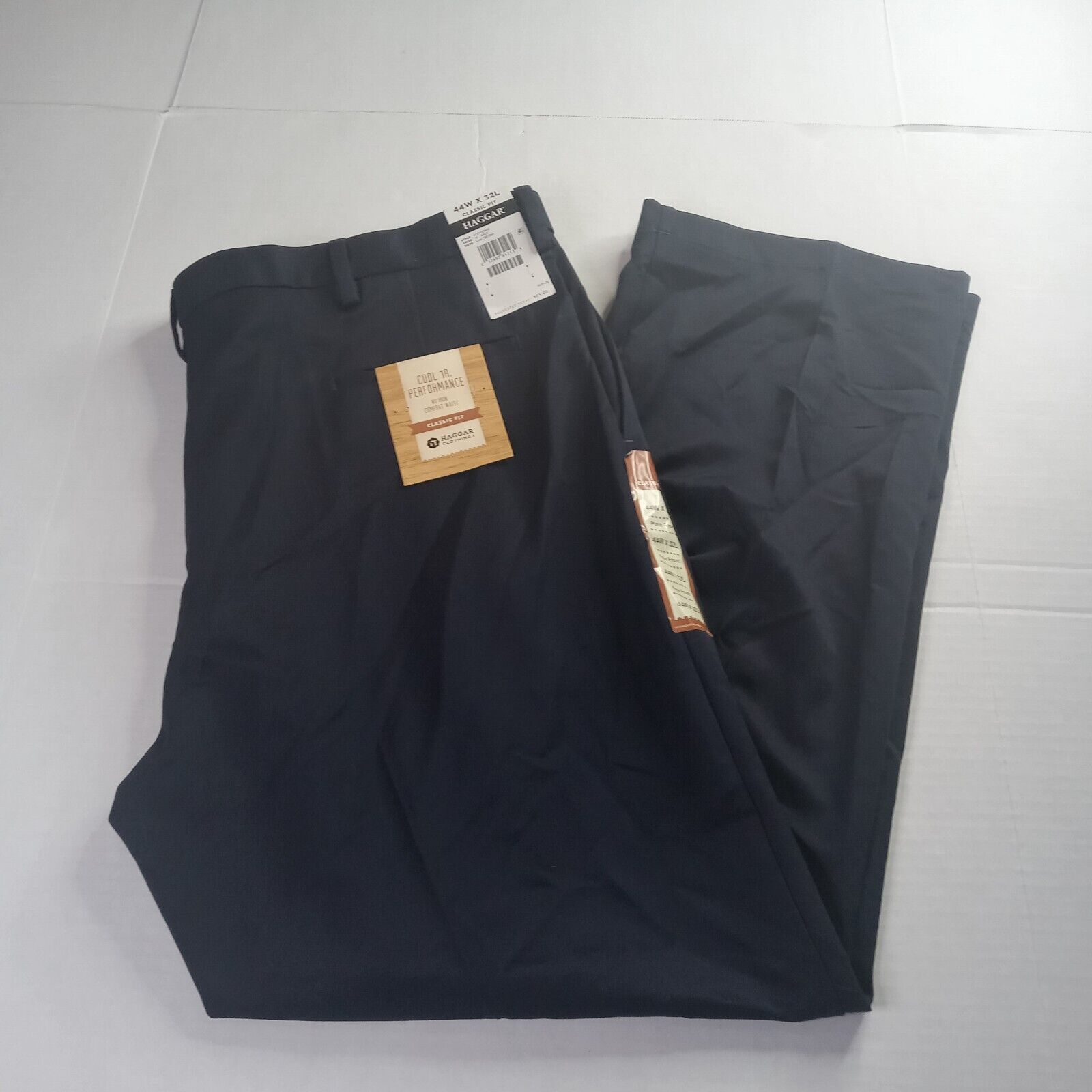 Haggar Haggar Cool 18 Performance Classic Fit Pants Men's 44x32 Size US 44 / EU 60 - 1 Thumbnail