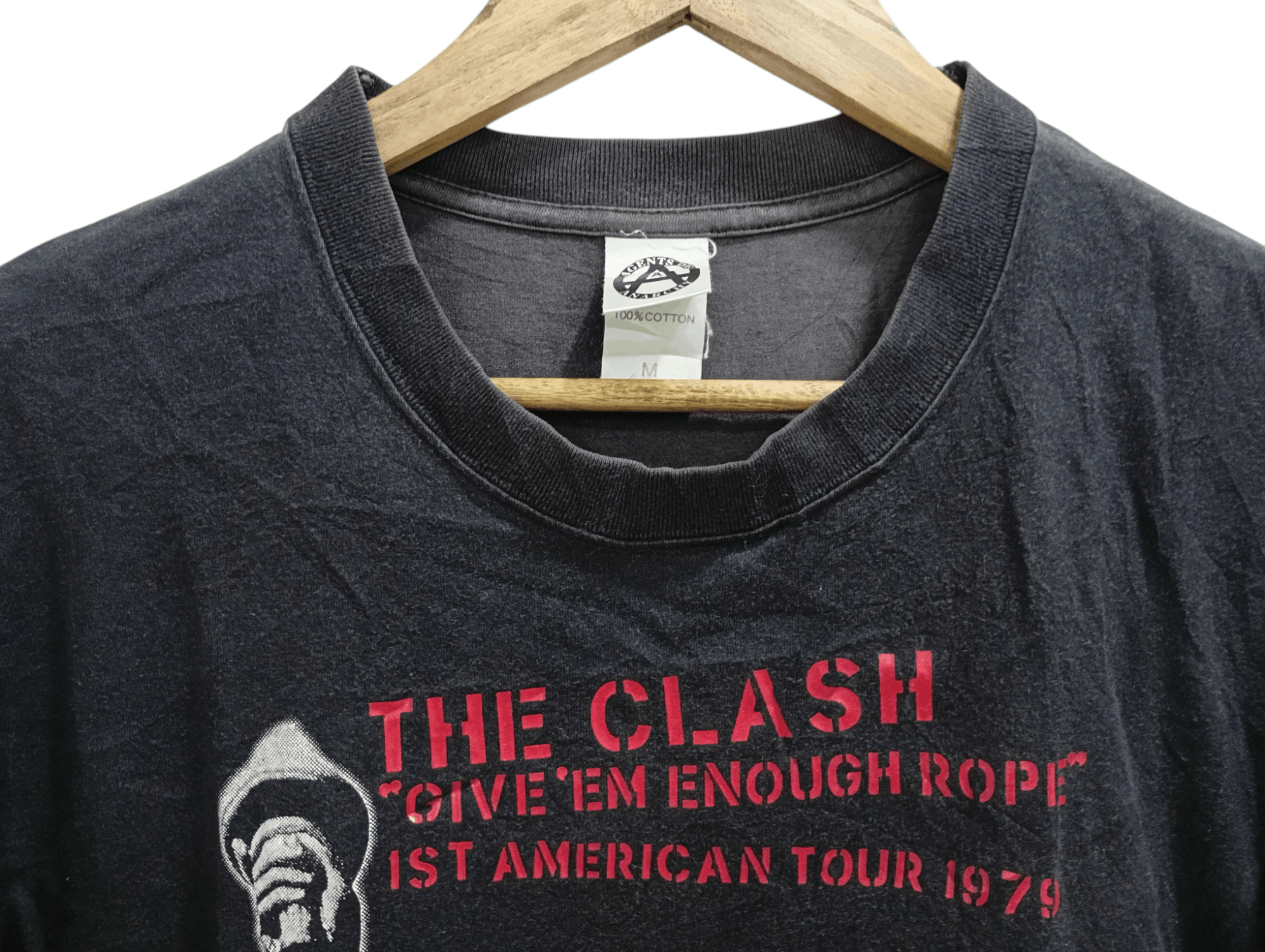 Band Tees × Vintage 🔥🔥The Clash Give'Em Enough Rope 1st American Tour 1979 Tee Size US M / EU 48-50 / 2 - 20 Thumbnail