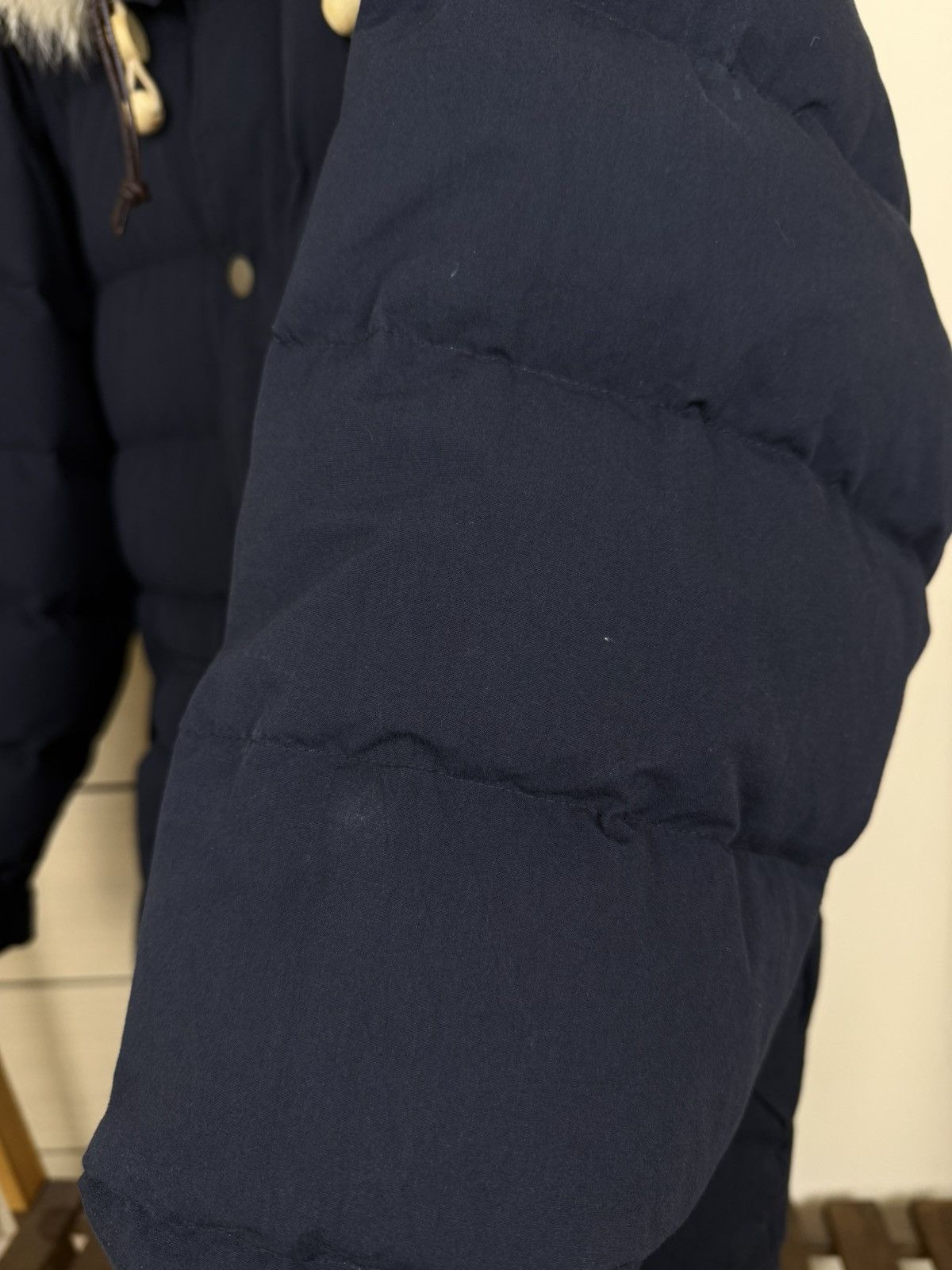 Nigel Cabourn Nigel Cabourn Down Filled Fur Hooded Puffer Jacket Size US L / EU 52-54 / 3 - 8 Thumbnail