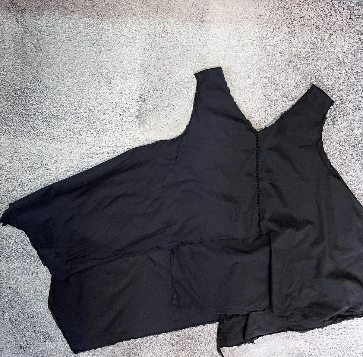 Designer Ewa I Walla Women Tunic Top Sleeveless Asymmetric Blouse Size M / US 6-8 / IT 42-44 - 15 Thumbnail