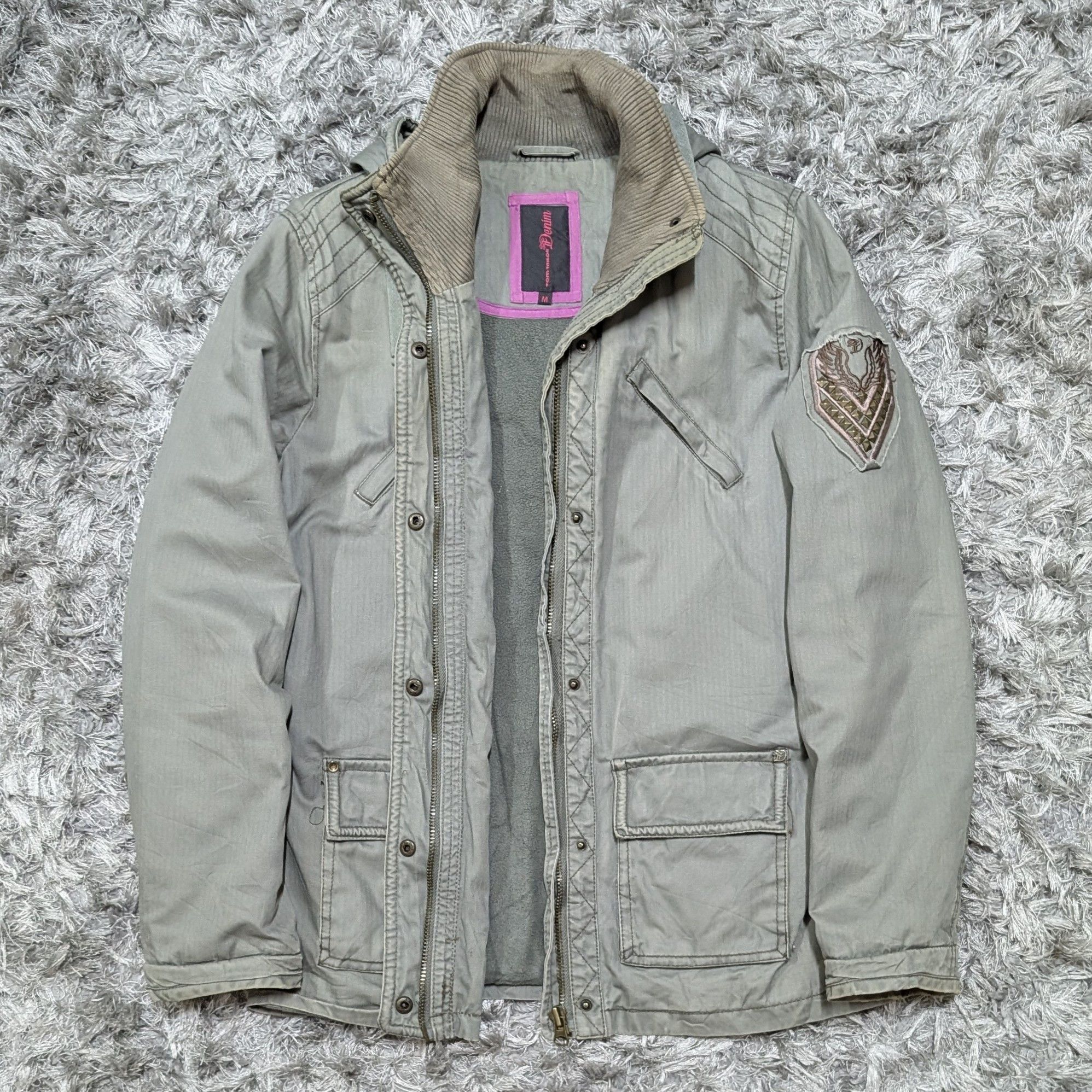 Tom Tailor Tom Tailor Military Style Jacket Multi-pocket Tactical Coat Size M / US 6-8 / IT 42-44 - 1 Thumbnail