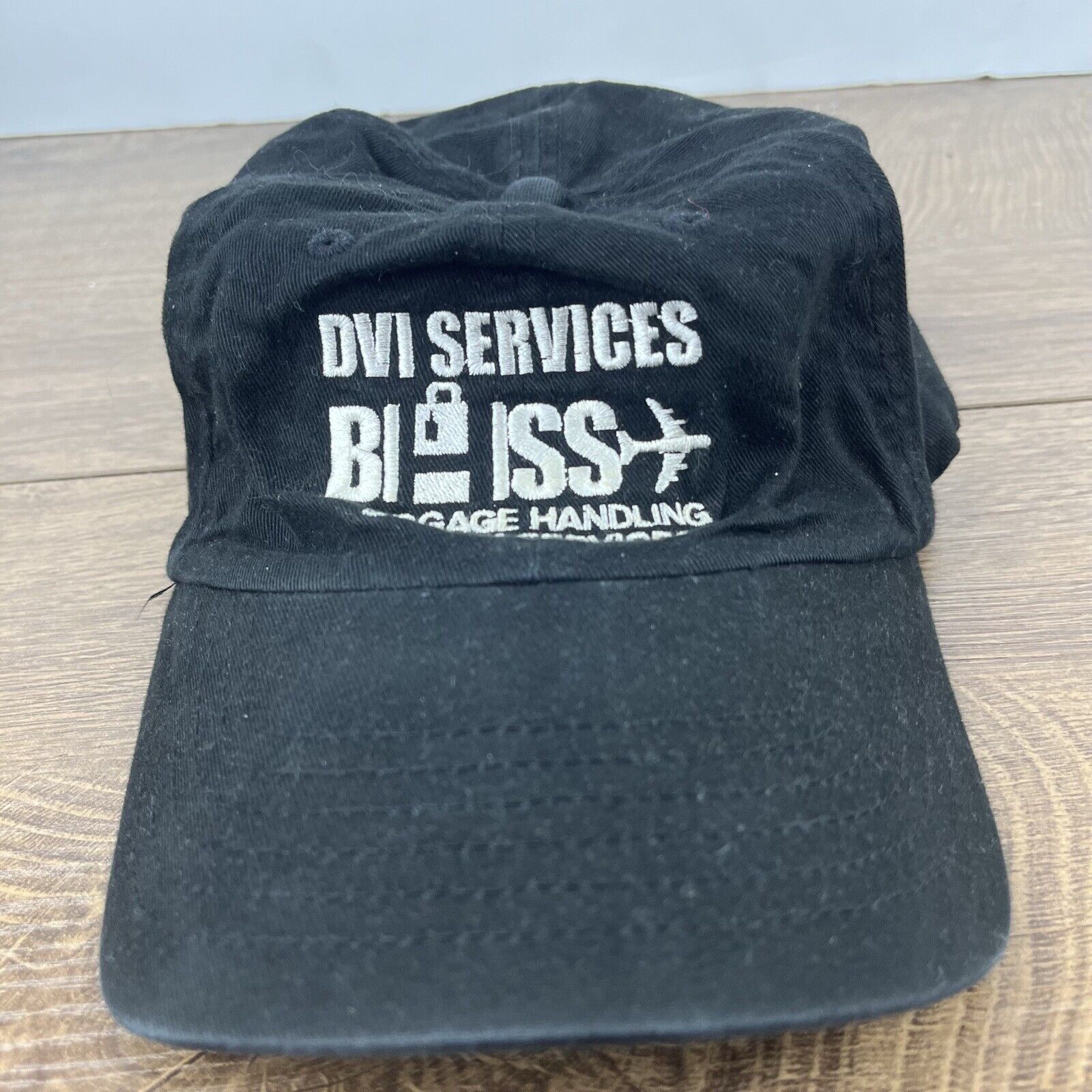 Other DVI Services Hat BI ISS Black Hat Adjustable Baggage Handlin Size ONE SIZE - 4 Thumbnail