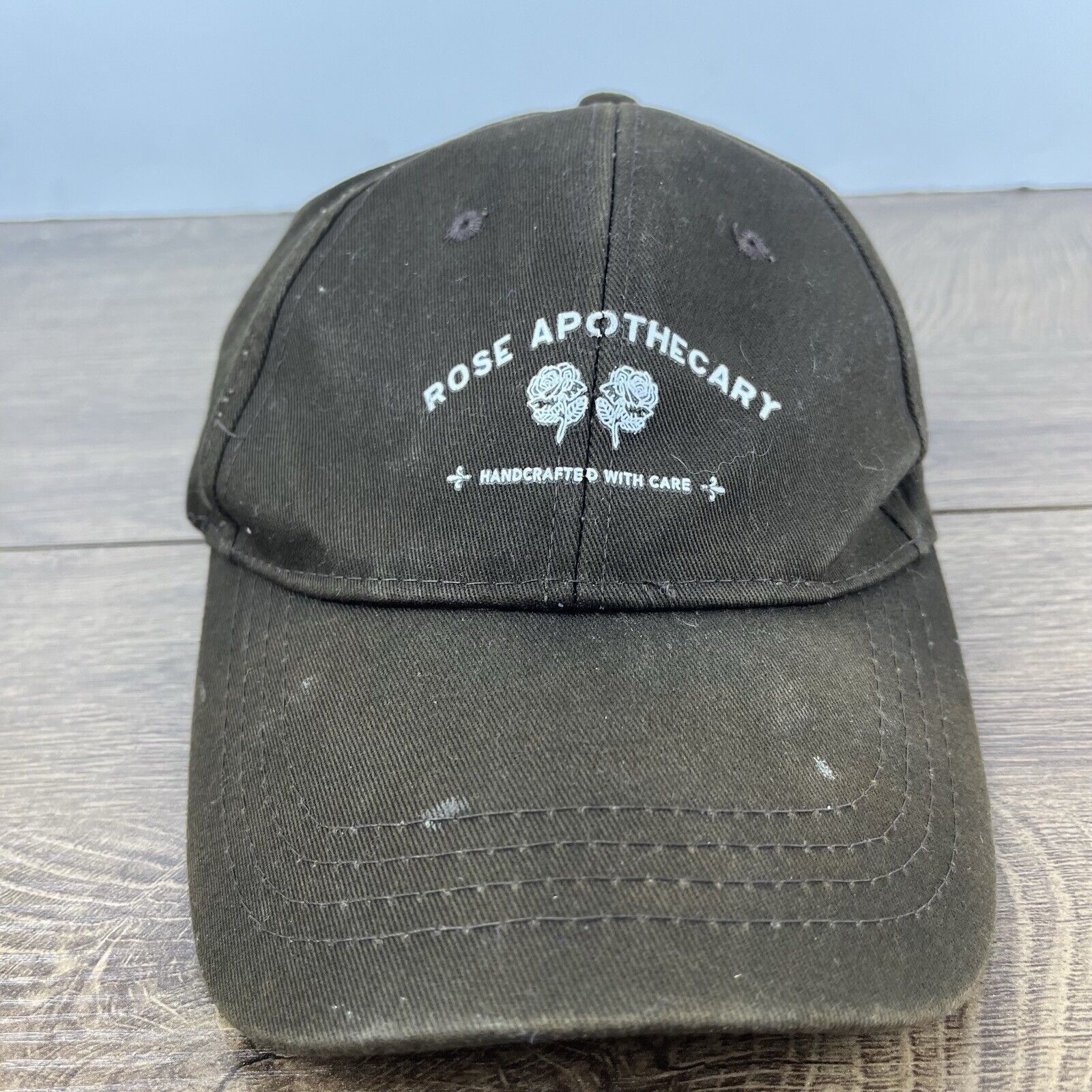 Other Rose Apothecary Hat Brown Cap Adjustable Brown Adult Size Ha Size ONE SIZE - 2 Thumbnail