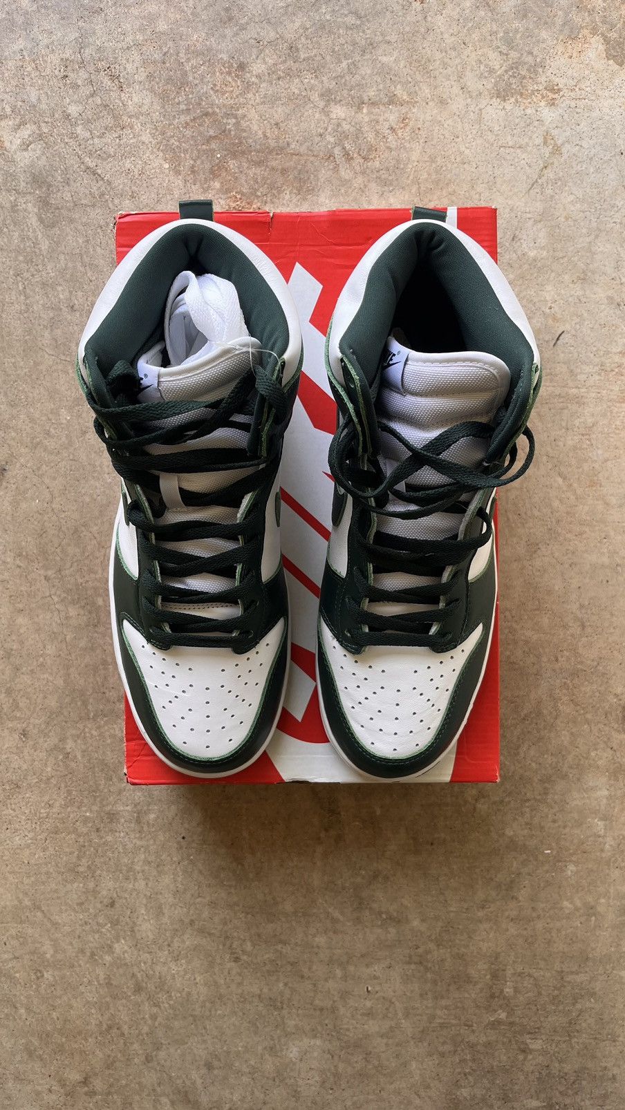 Nike Nike Dunk High “Spartan Green” Size US 12 / EU 45 - 3 Thumbnail