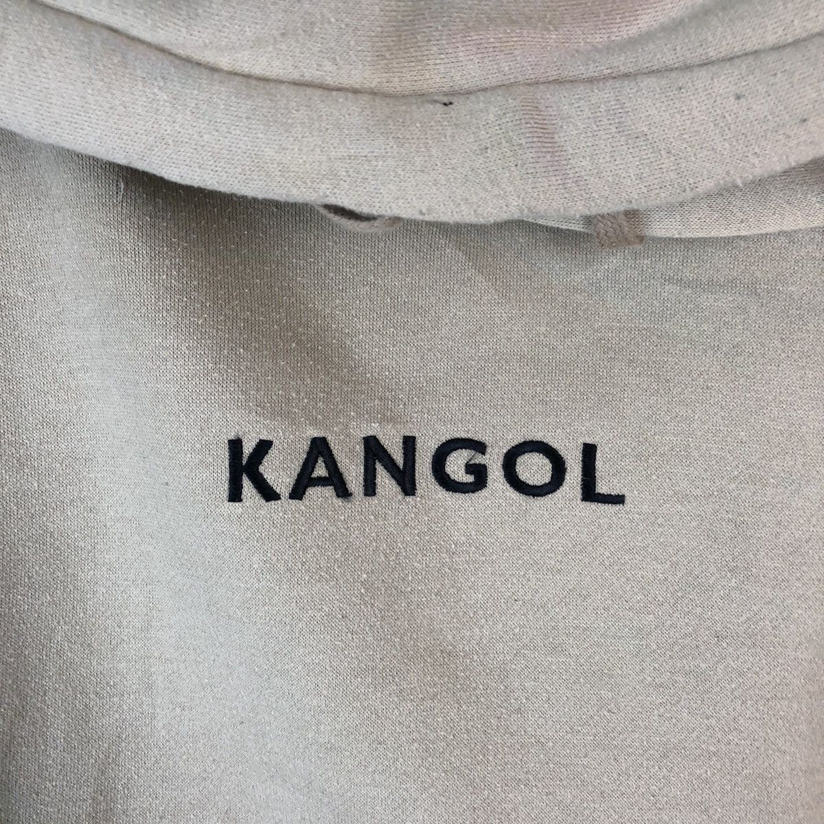 Kangol Kangol Cream baggie Hoodie #A2022 Size US M / EU 48-50 / 2 - 9 Thumbnail