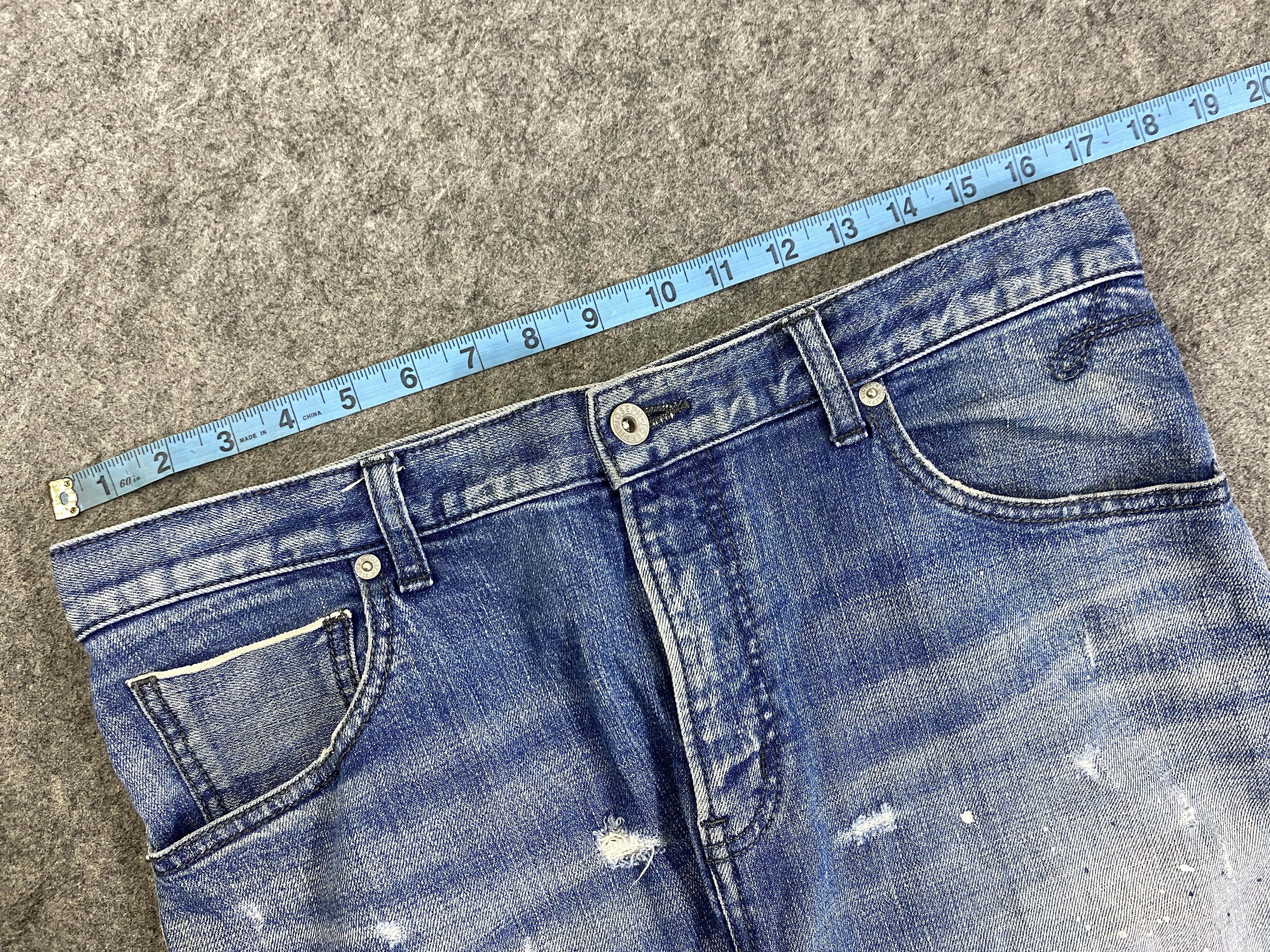 Japanese Brand Redline Faded Blue Joseph Homme Jeans 34x32 - JN3245 Size US 34 / EU 50 - 5 Thumbnail