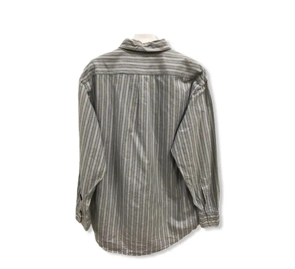 Flannel × Vintage Vintage iy Basic Striped Design Flannel Shirt 👕 Size US L / EU 52-54 / 3 - 4 Thumbnail