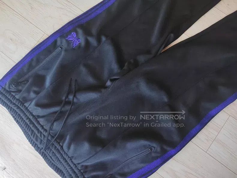 Needles Needles size L Classic black and purple slacks Size US 38 / EU 54 - 2 Thumbnail