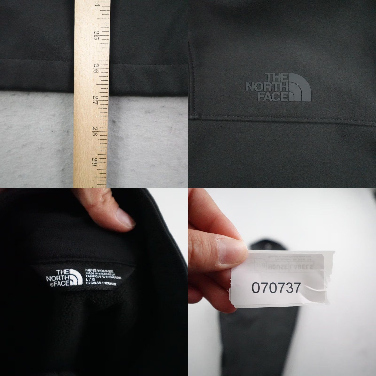 The North Face The North Face Jacket Mens Large Black Apex Barrier Softshell Windbreaker Zip Coat Size US L / EU 52-54 / 3 - 8 Thumbnail