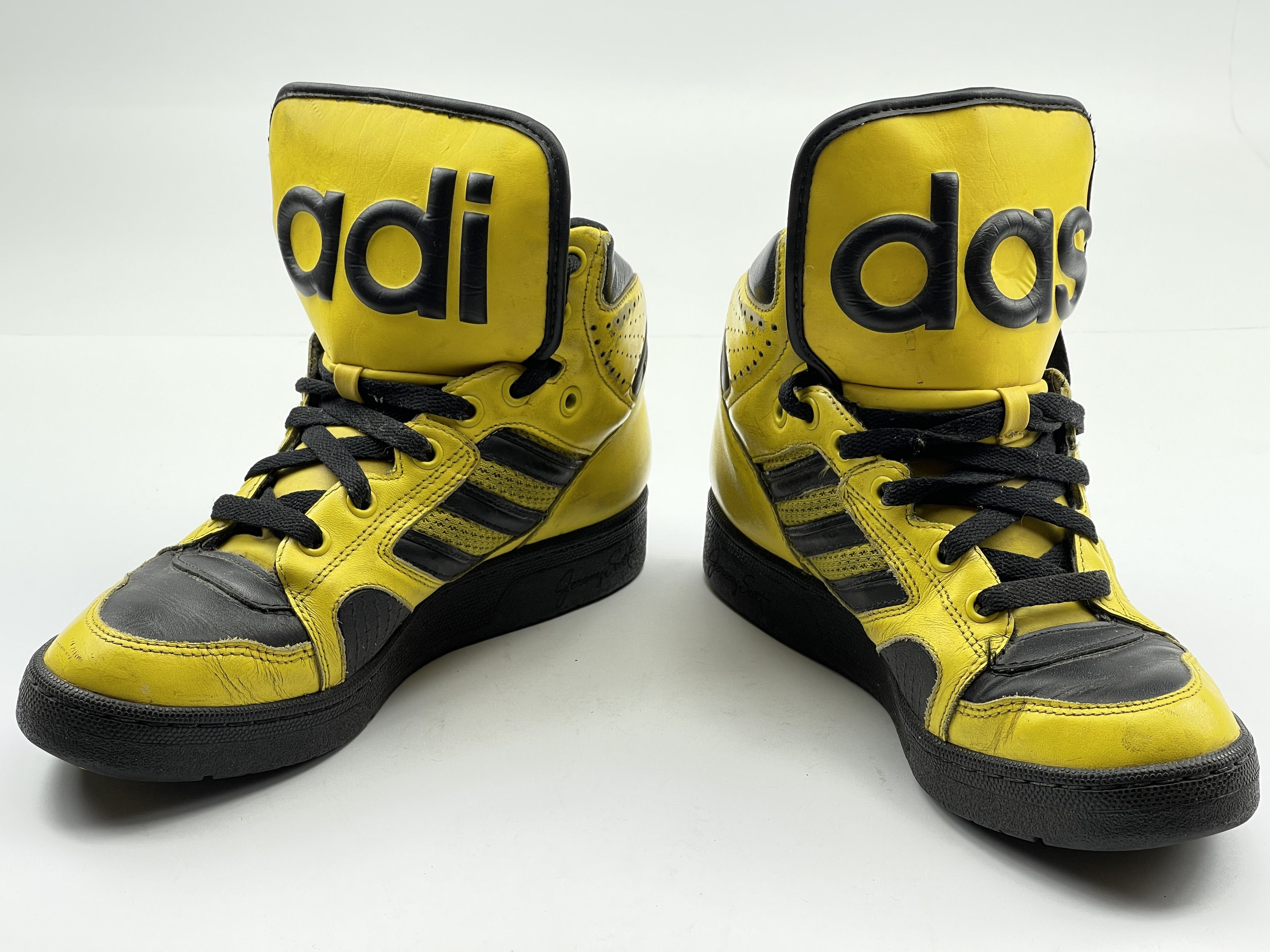 Adidas × Jeremy Scott Adidas sneakers Jeremy Scott Instinct Top shoes ObyO V24530 Size US 6.5 / EU 39-40 - 3 Thumbnail