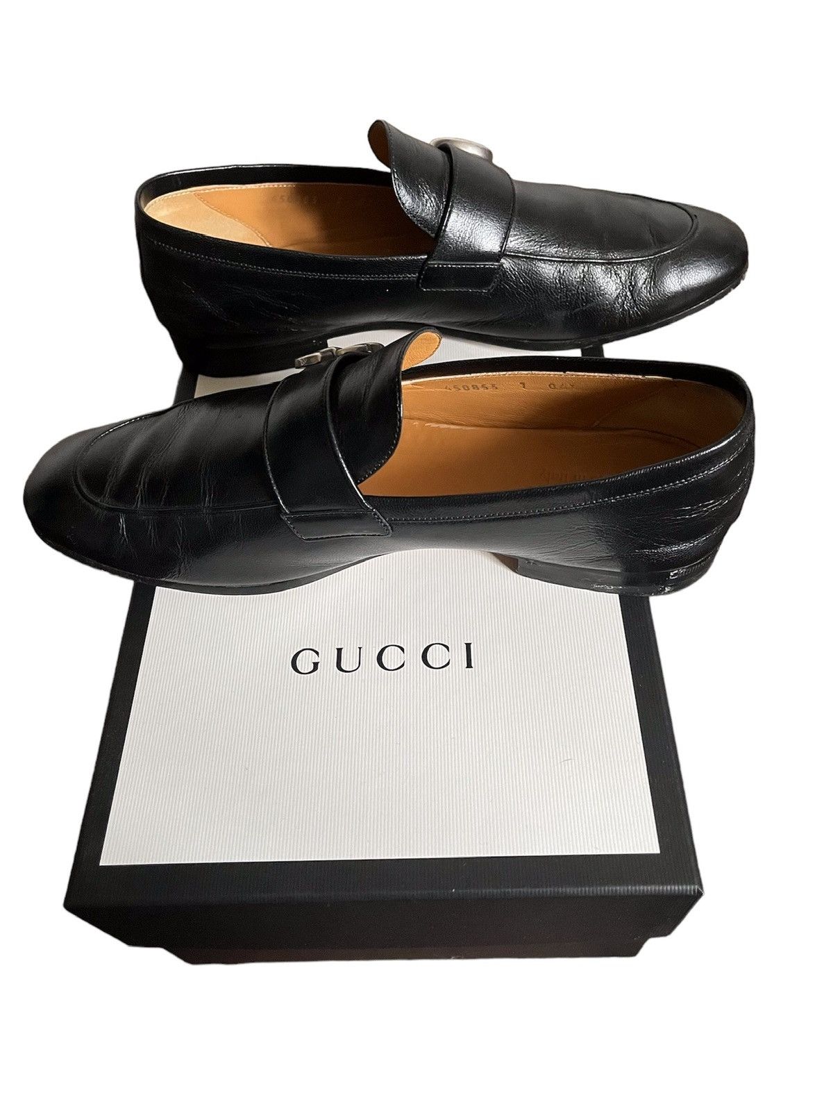 Gucci Gucci GG Leather Loafers Size US 7 / EU 40 - 5 Thumbnail