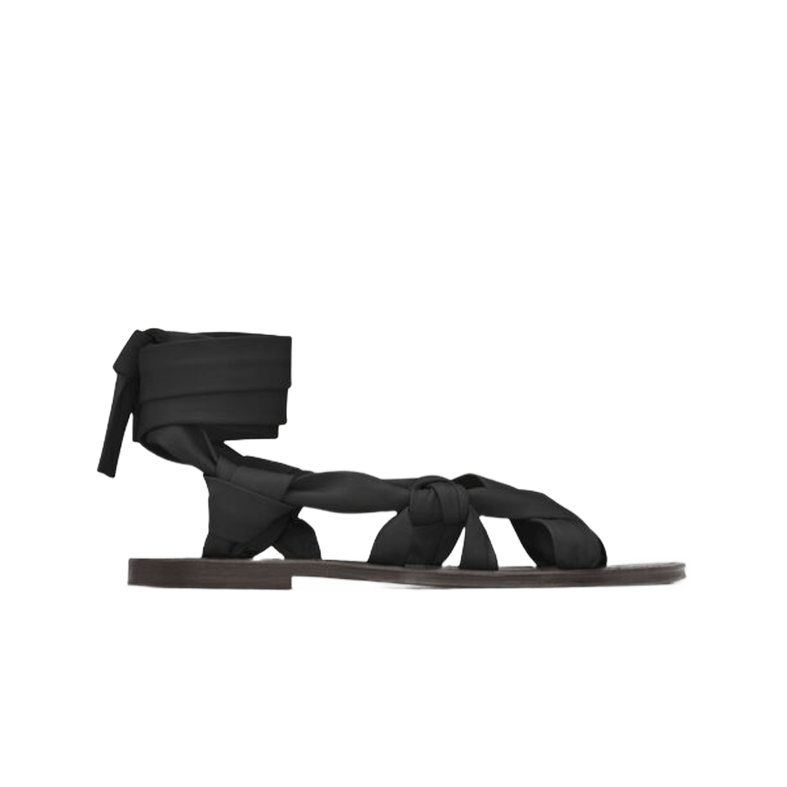Saint Laurent Paris oc11z1125 Nolan Sandals in Smooth Leather in Black Size US 8.5 / EU 41-42 - 1 Preview