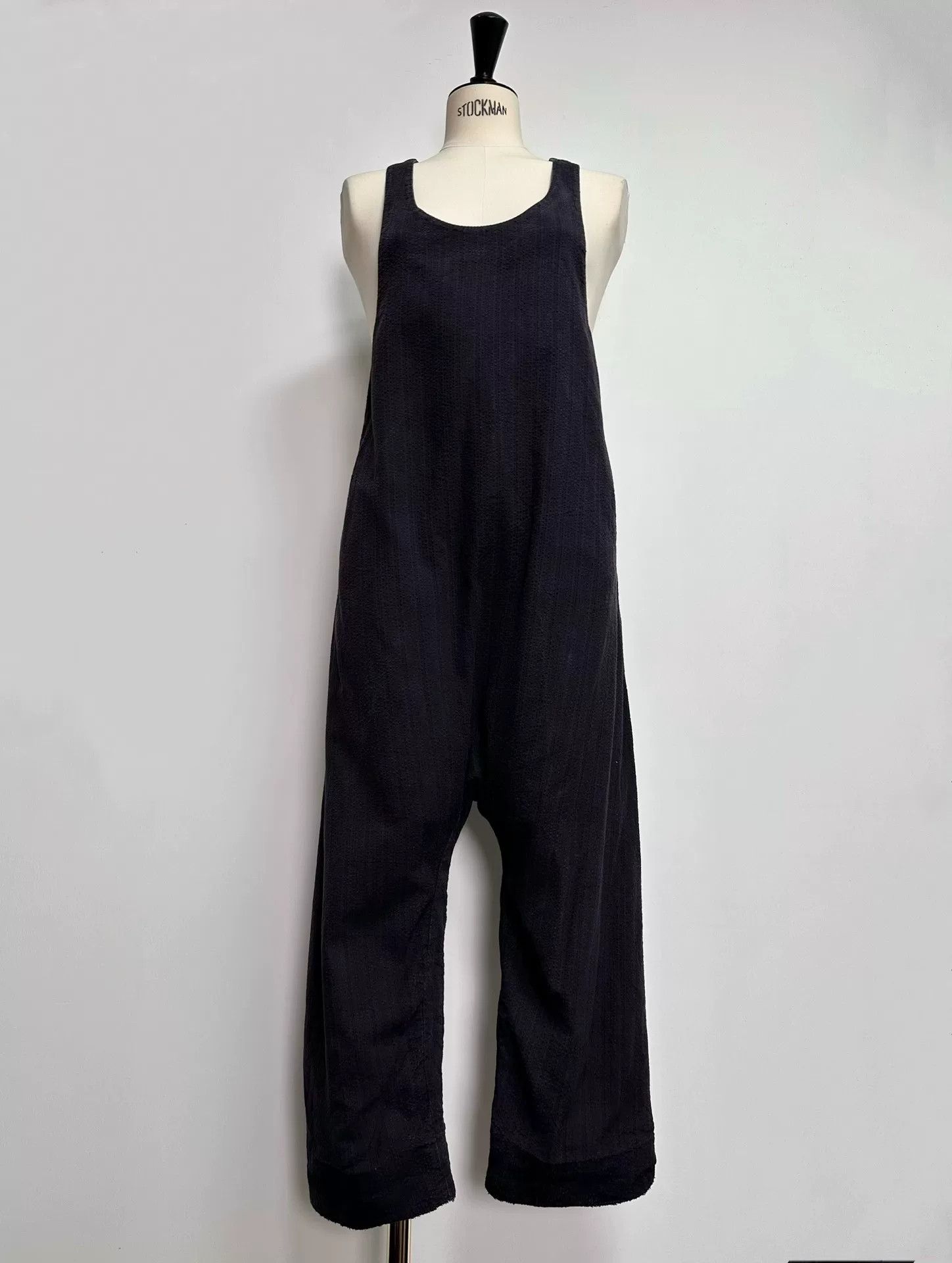 Layer-0 handmade antique cotton overalls in deep purple Size 40" / US 18 - 1 Thumbnail