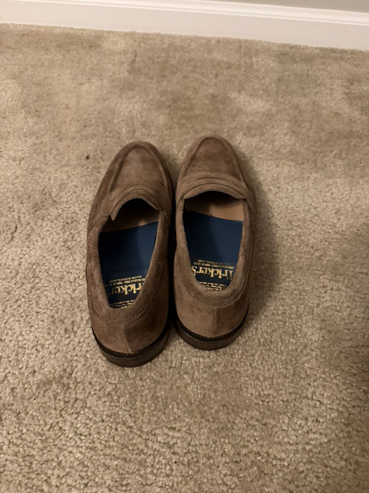 Tricker's Suede loafers Size US 8.5 / EU 41-42 - 2 Thumbnail