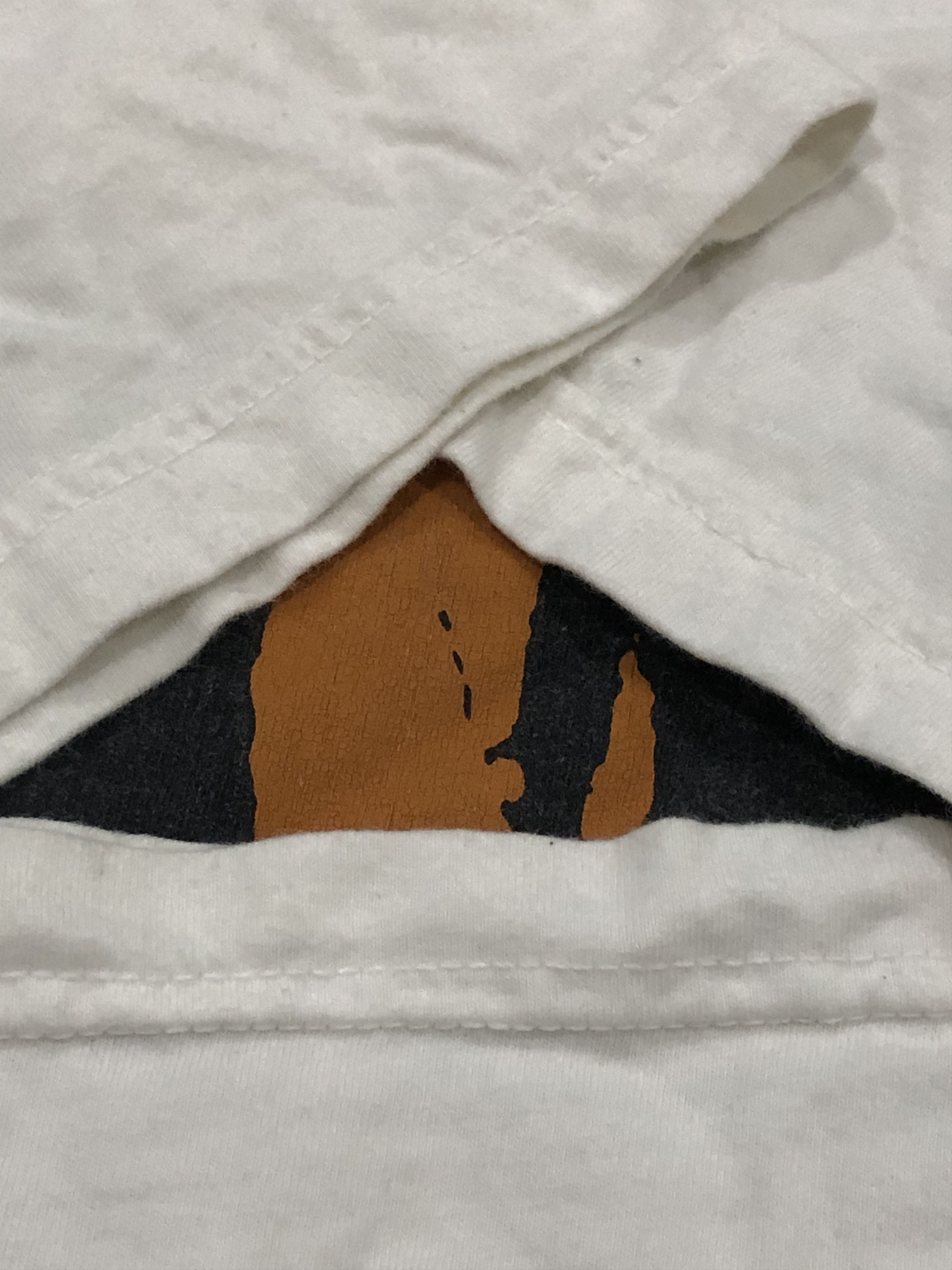 Designer × NO ID × Vintage Rare Vintage Designer No ID Black Fuck The World Tees Size US XL / EU 56 / 4 - 6 Thumbnail
