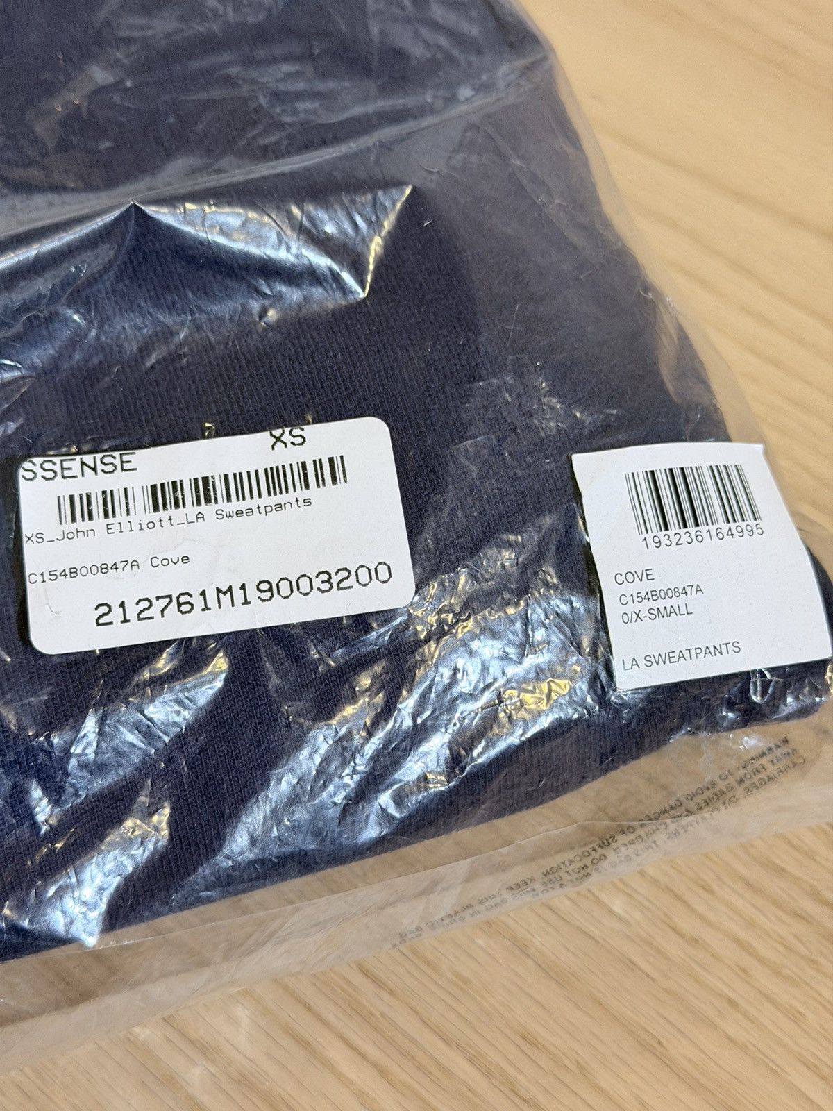 John Elliot LA Sweatpants Cove Blue XS