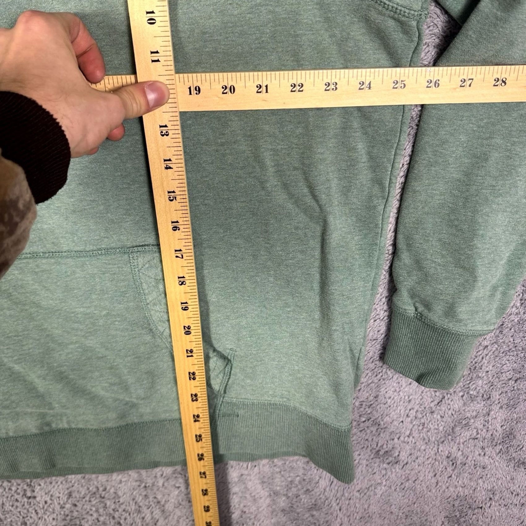 FatFace Fat Face Shirt Womens 18 Green Hoodie Women Pullover Sweatshirt Organic Cotton Fleece Heavy Size XXL / US 16-18 / IT 52-54 - 7 Thumbnail