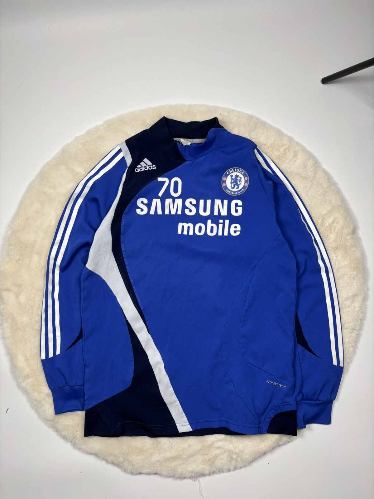 Adidas Adidas FC Chelsea 2007/08 Soccer Training Shirt Size L Size US L / EU 52-54 / 3 - 1 Thumbnail
