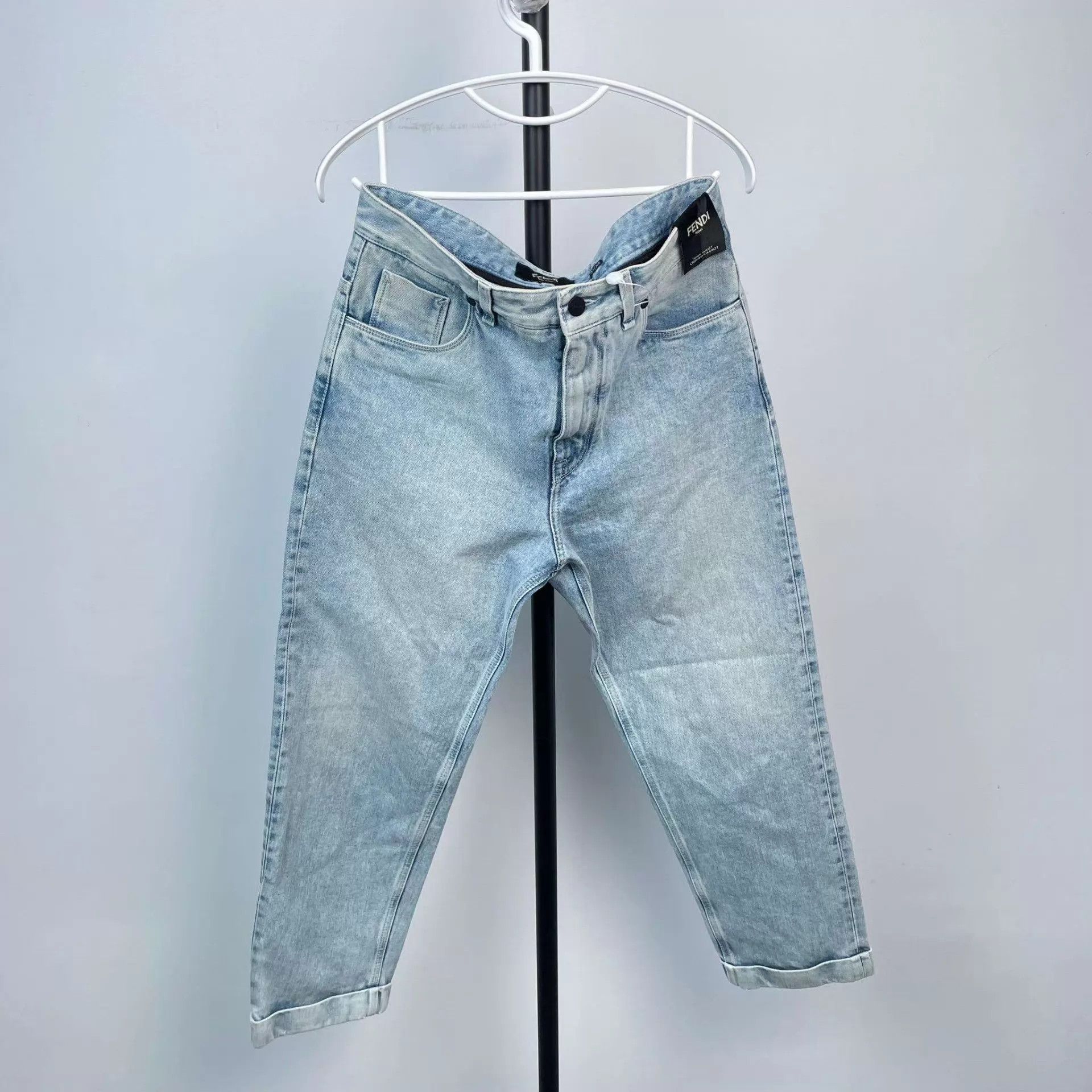 Fendi Fendi Light Blue Jeans 31 Size 31" - 1 Thumbnail