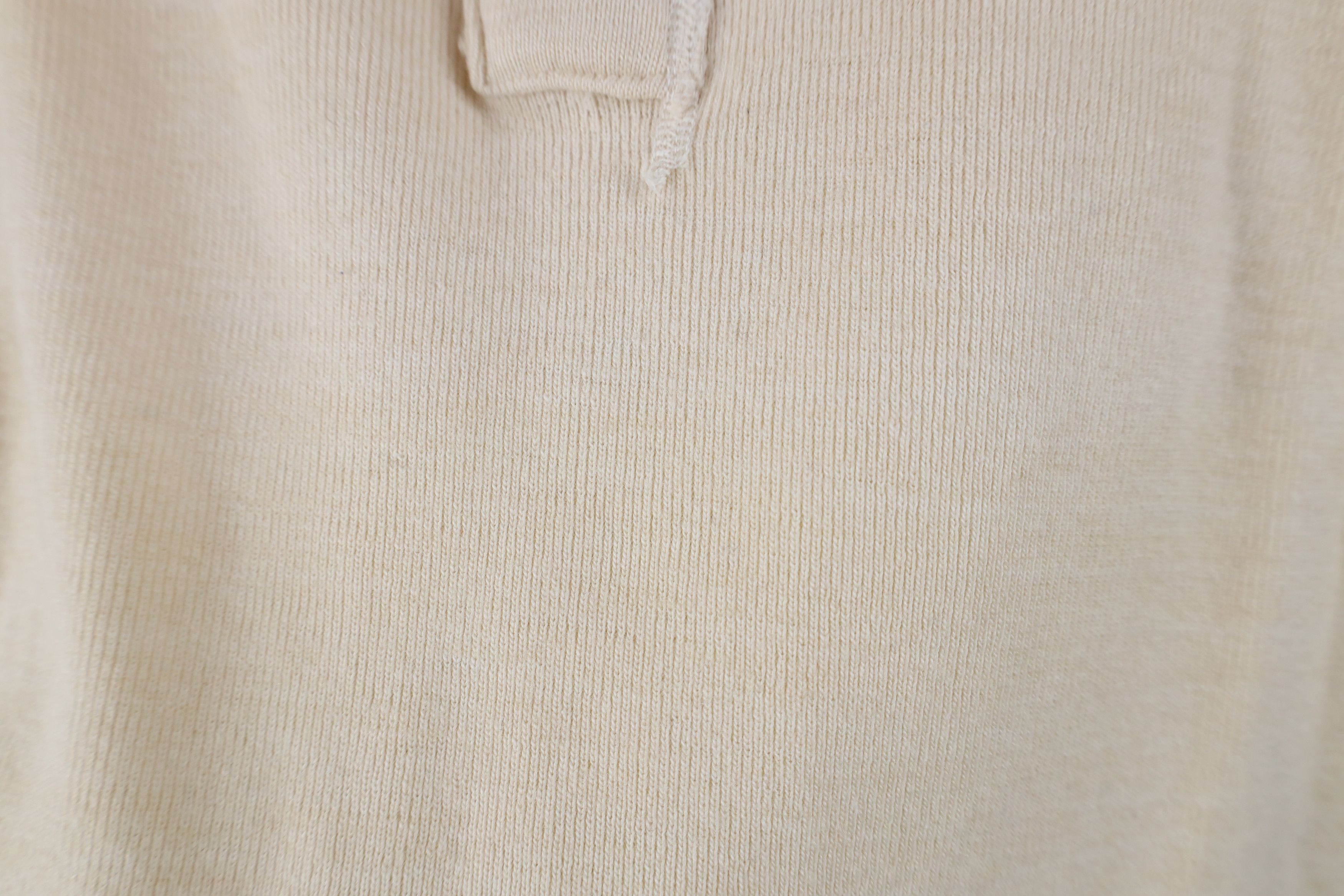 Vintage Vintage 50s Korean War Winter Undershirt Henley T-Shirt USA Size US S / EU 44-46 / 1 - 5 Thumbnail
