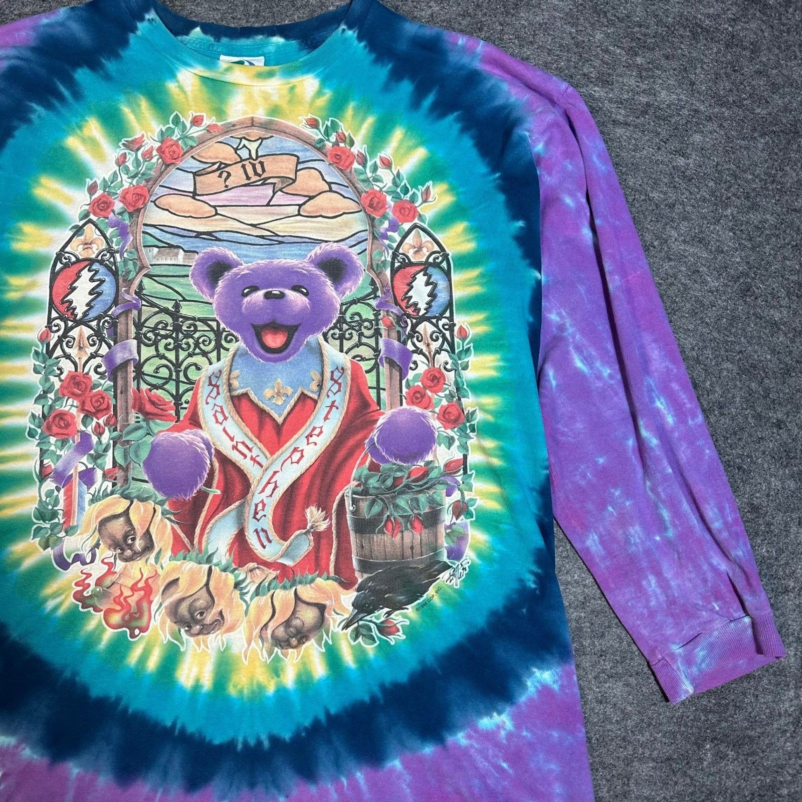 Liquid Blue Vintage Grateful Dead Saint Stephen T Shirt Liquid Blue XL Size US XL / EU 56 / 4 - 13 Thumbnail