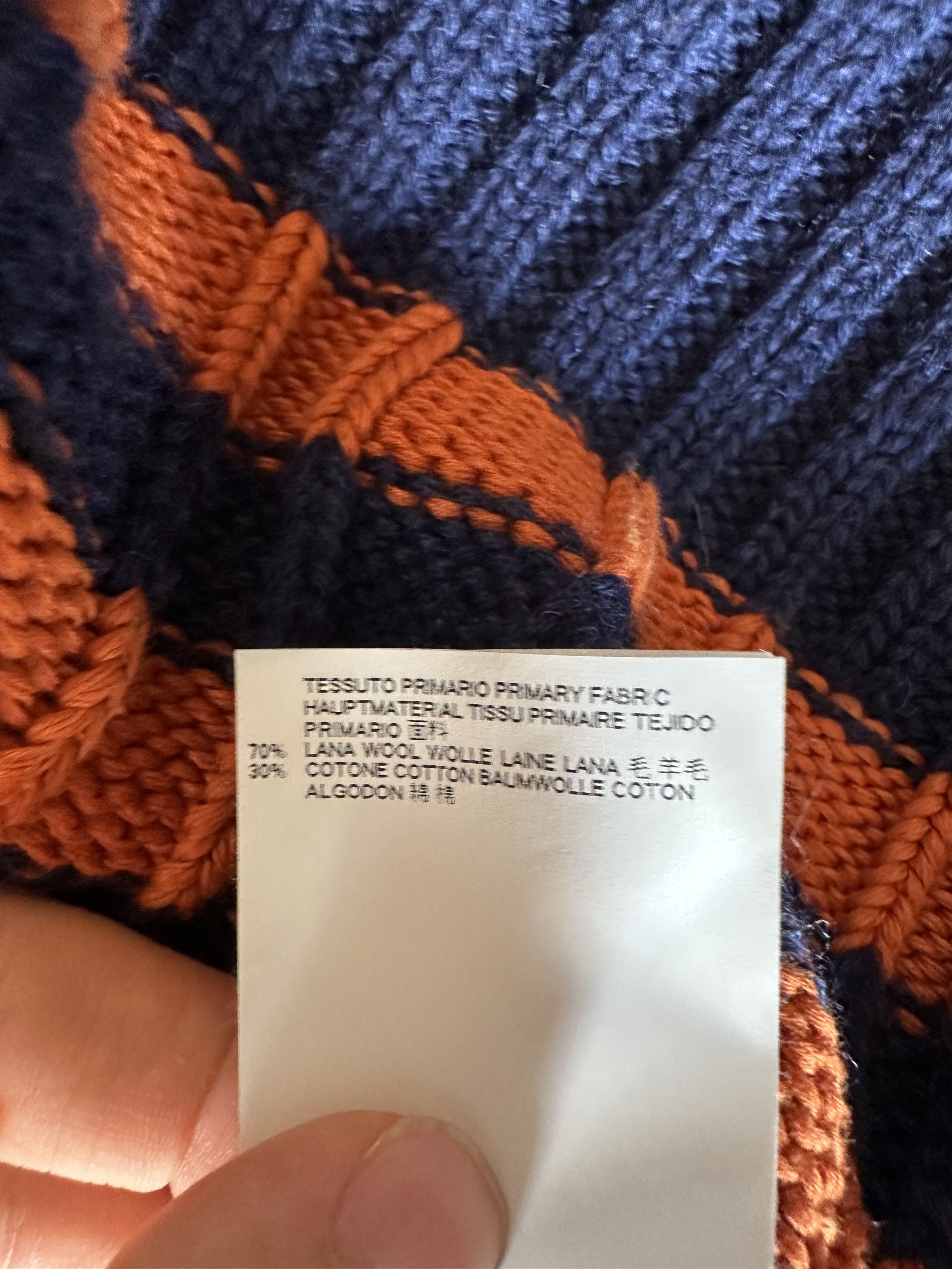 Maison Margiela Maison Margiela Cableknit Wool Sweater Size US XL / EU 56 / 4 - 4 Thumbnail