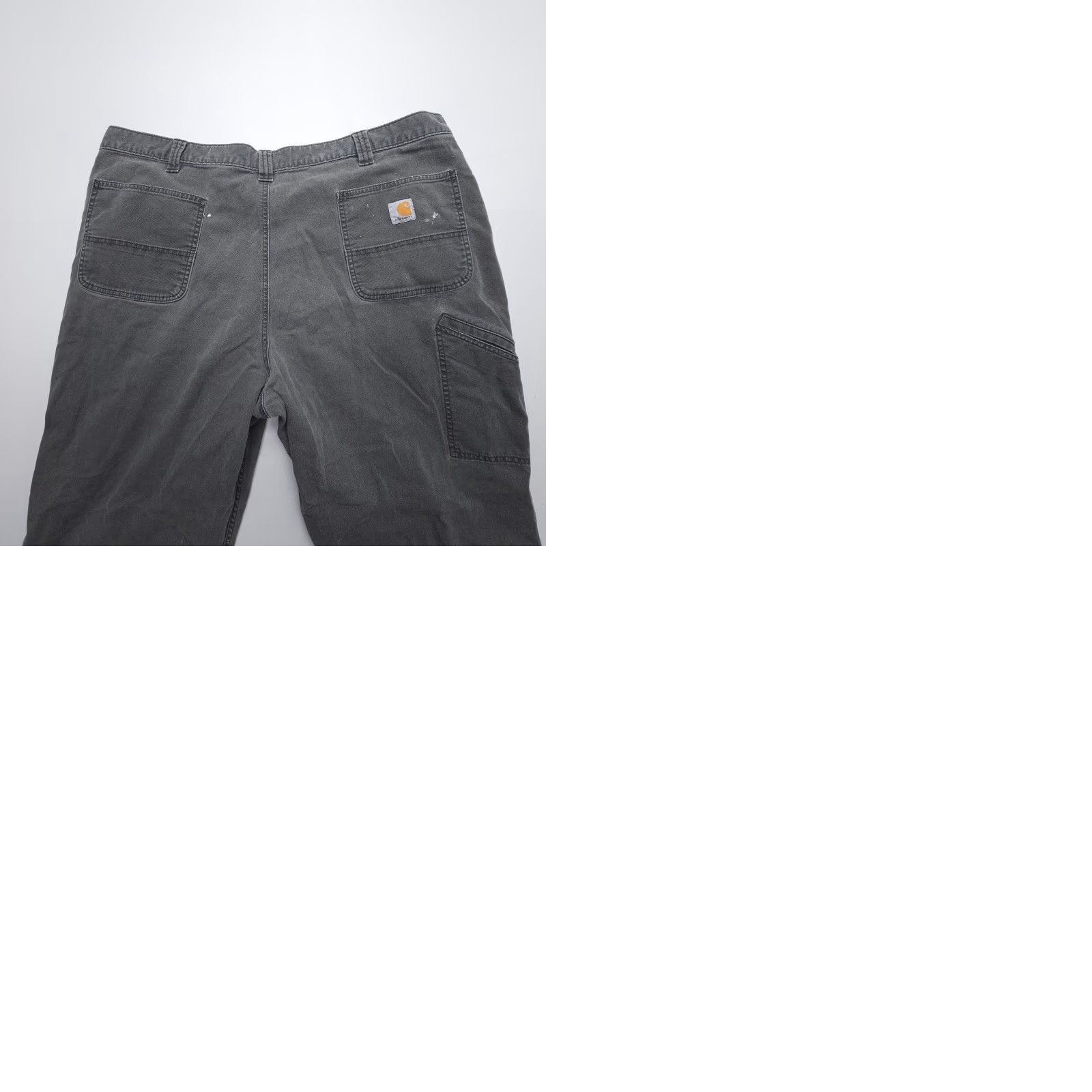 Carhartt Carhartt Pants Mens 44 x 30 Relaxed Rugged Flex Canvas Straight Casual Workwear Cotton Blend 5-Pocket Design Gray Modern Flat Front Mens Pants Size US 44 / EU 60 - 9 Thumbnail