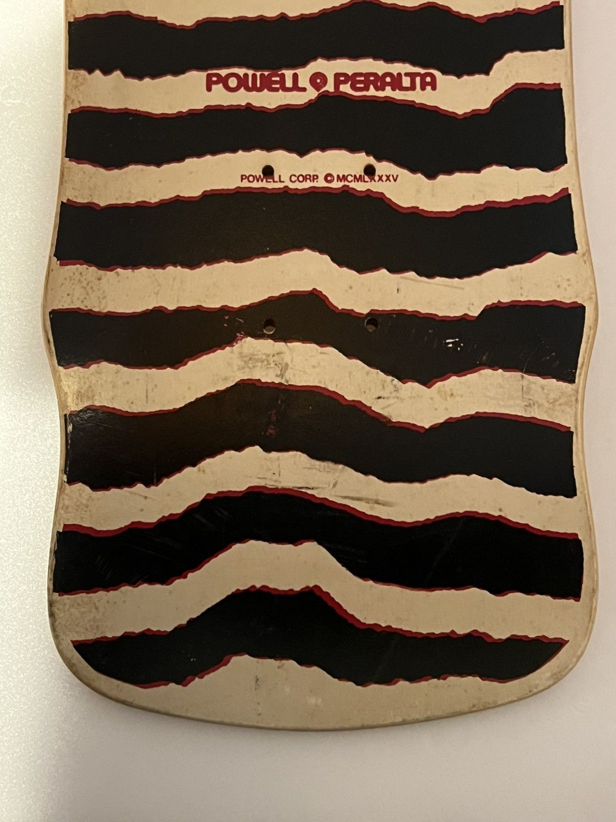 OG 80s Ripper Time Warp Skateboard deck