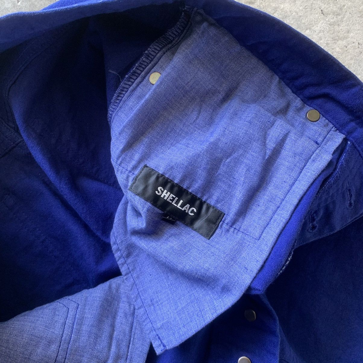 Shellac Shellac japanese vkei blue flared jeans Size US 31 - 10 Thumbnail