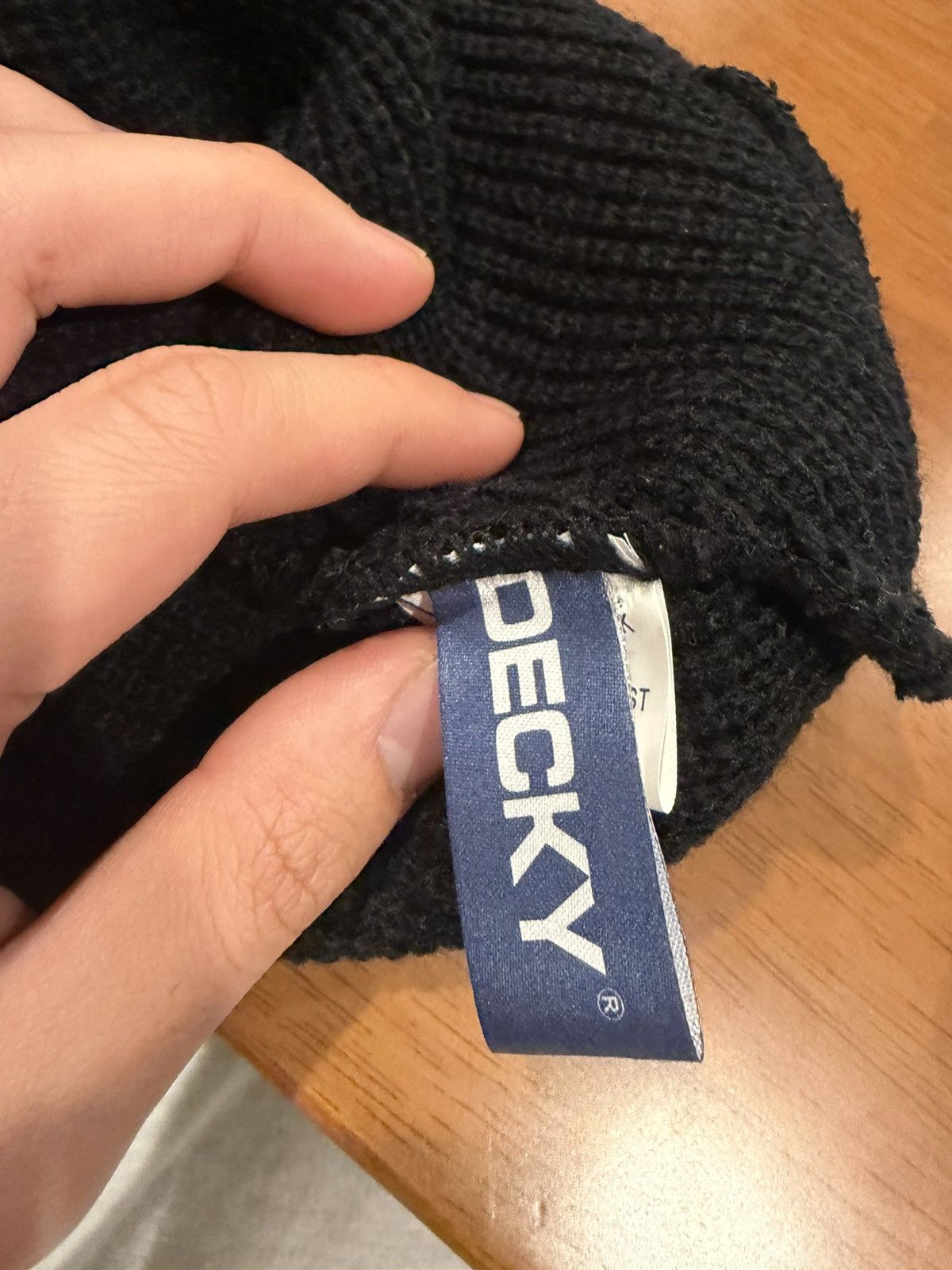 Madhappy Mad happy logo beanie black Size ONE SIZE - 3 Thumbnail