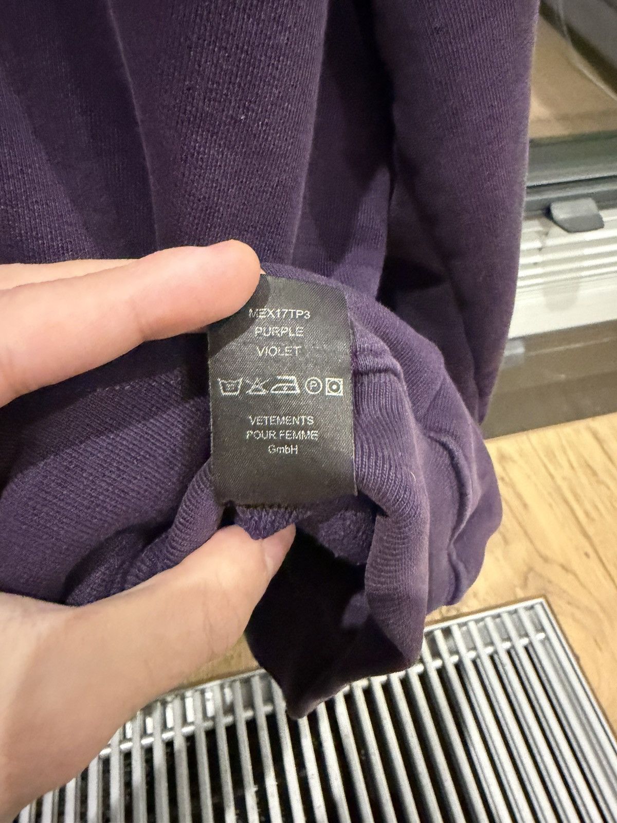 Vetements SEXUAL FANTASIES ZIP HOODIE Size US S / EU 44-46 / 1 - 8 Thumbnail
