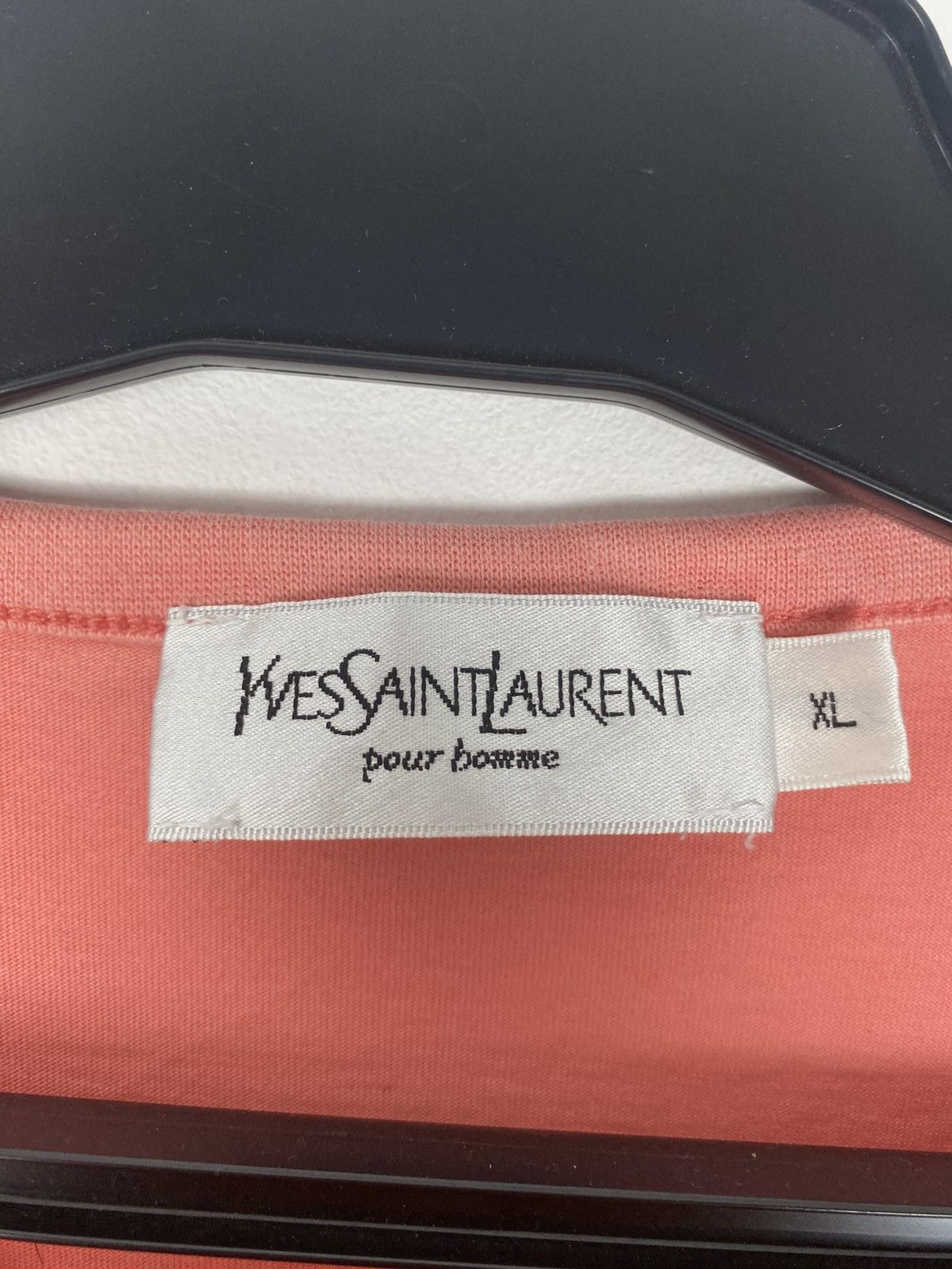 Yves Saint Laurent Yves Saint Laurent Pour Homme Vintage YSL tee t-shirt 90s Size US XL / EU 56 / 4 - 2 Thumbnail