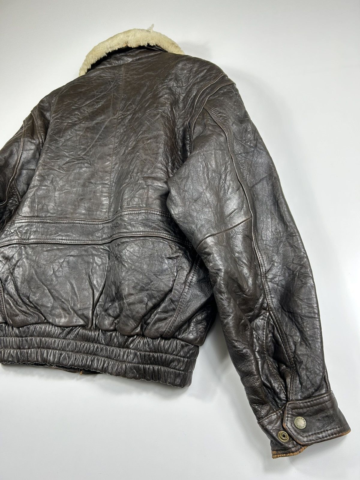 Leather ⚡️Vintage D’Homme A Homme A2 Leather Jacket Size US L / EU 52-54 / 3 - 18 Thumbnail