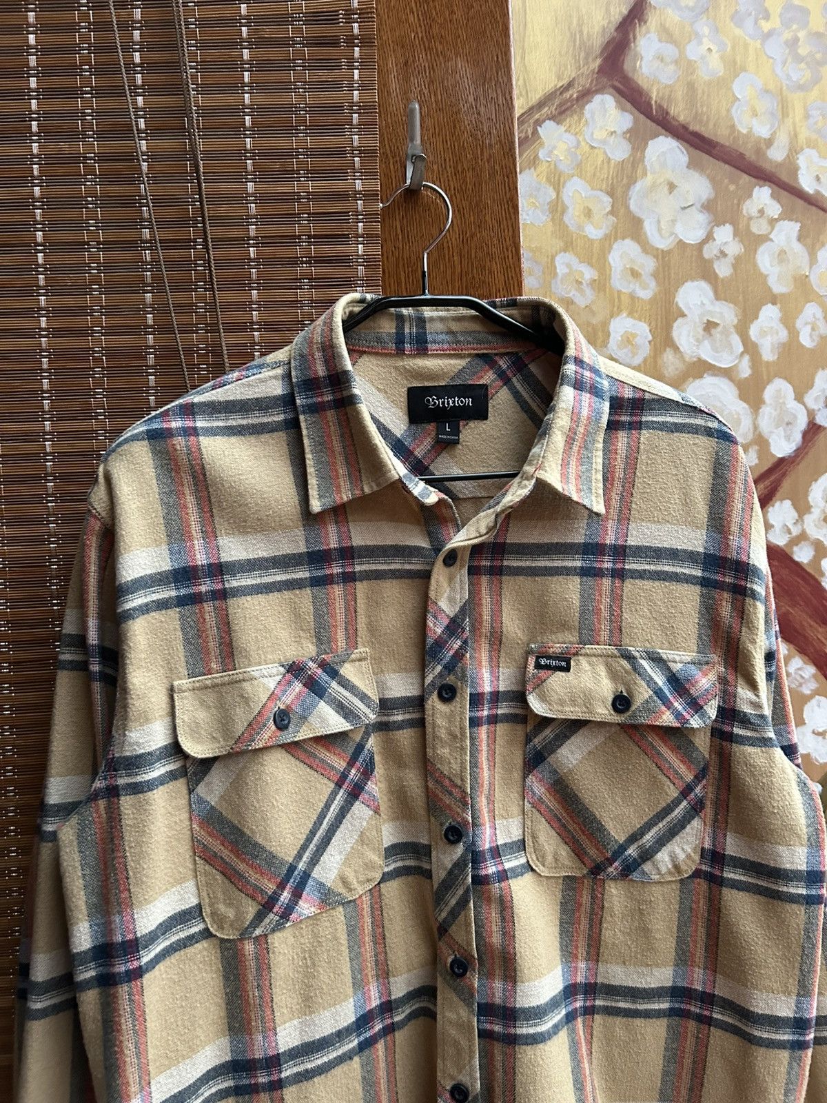 Brixton Brixton Bowery Flannel Heavy Weight Long Sleeve Shirt Size US L / EU 52-54 / 3 - 3 Thumbnail