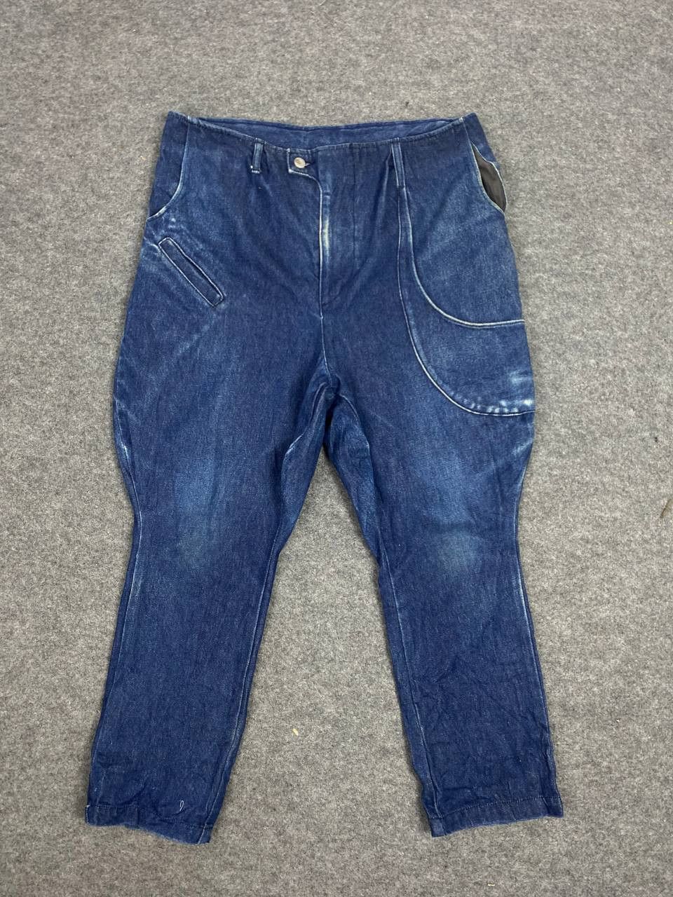 Japanese Brand vintage japanese brands parachute denim nice design Size US 36 / EU 52 - 5 Thumbnail