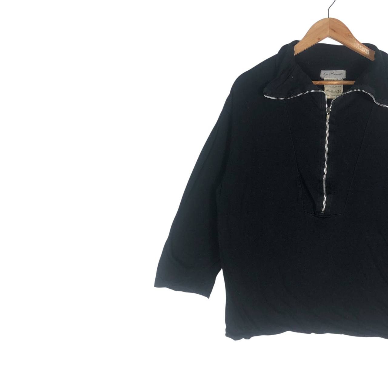 Yohji Yamamoto Yohji Yamamoto Half Zipper Pullover Size US M / EU 48-50 / 2 - 3 Thumbnail